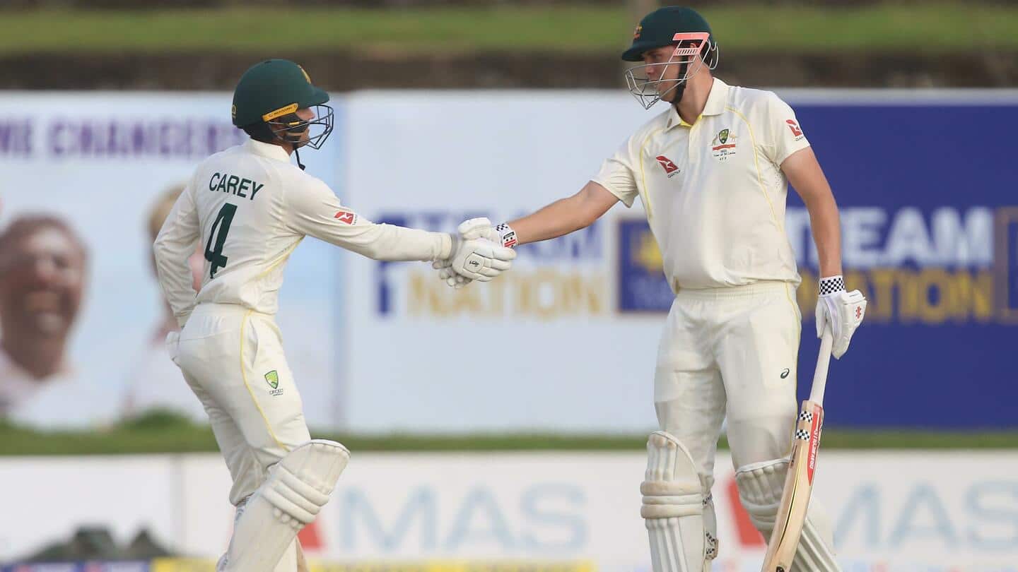 श्रीलंका बनाम ऑस्ट्रेलिया, पहला टेस्ट: ऑस्ट्रेलिया ने ली 101 रनों की बढ़त, ऐसा रहा दूसरा दिन