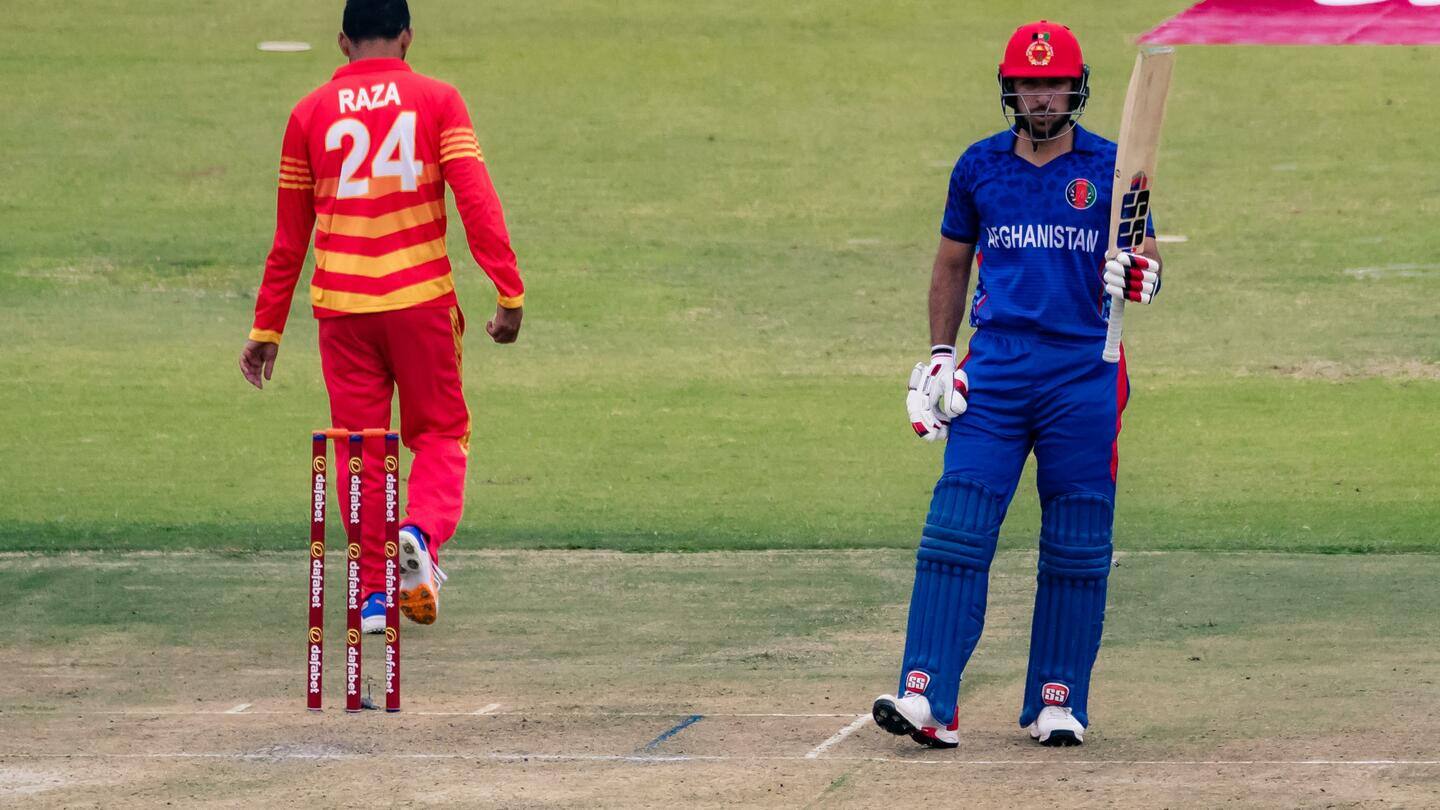 जिम्बाब्वे बनाम अफगानिस्तान: पहला वनडे जीतकर अफगानिस्तान ने हासिल की सीरीज में बढ़त
