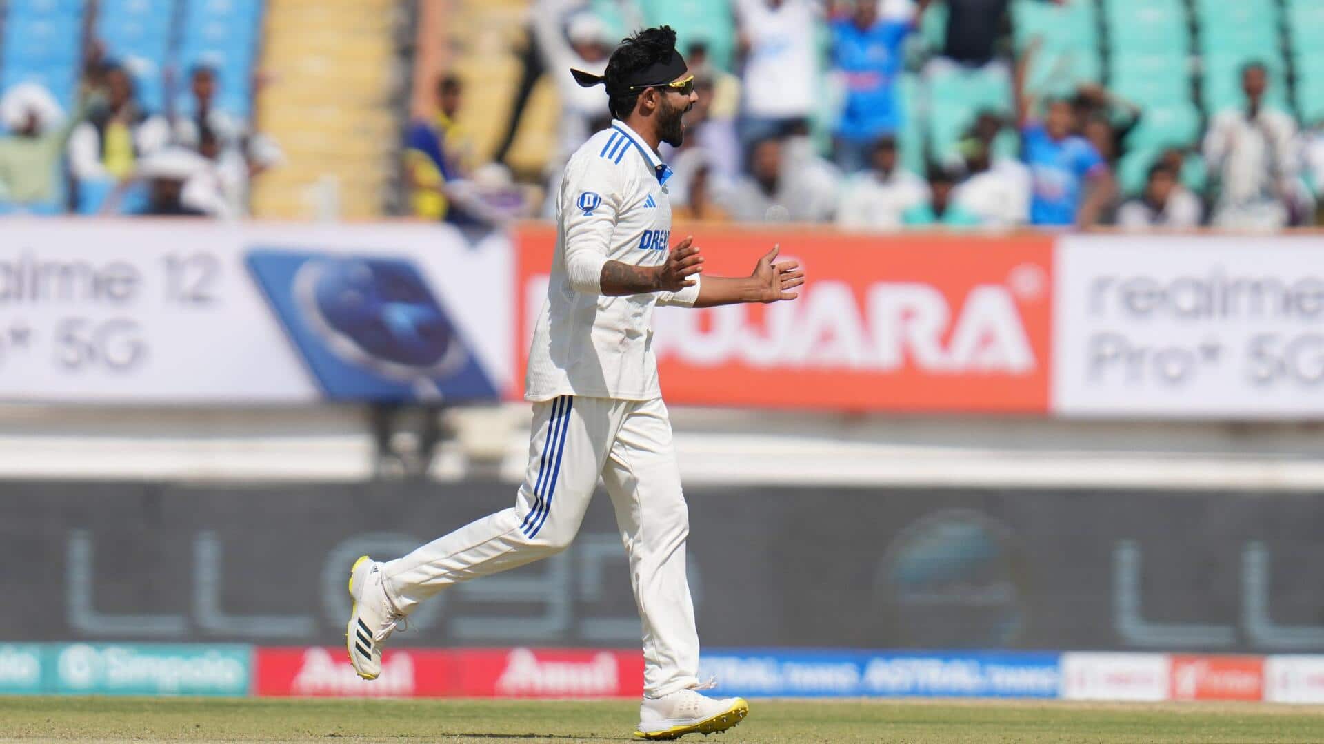 तीसरा टेस्ट: रविंद्र जडेजा ने इंग्लैंड के खिलाफ दूसरी बार चटकाए 5 विकेट, ये बनाए रिकॉर्ड्स