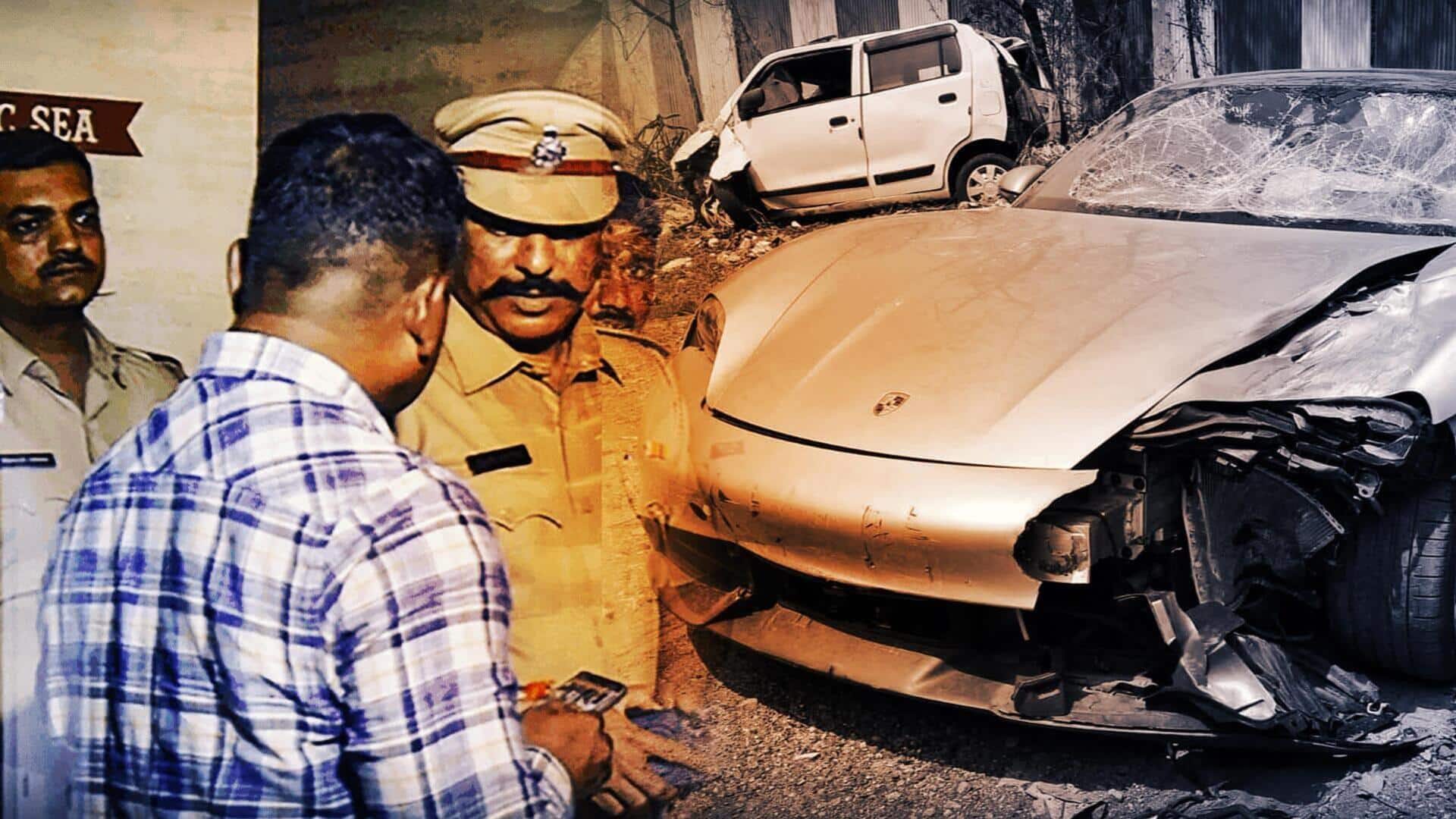 पुणे पोर्शे दुर्घटना: नाबालिग आरोपी का दादा गिरफ्तार, चालक को किया था घर में कैद