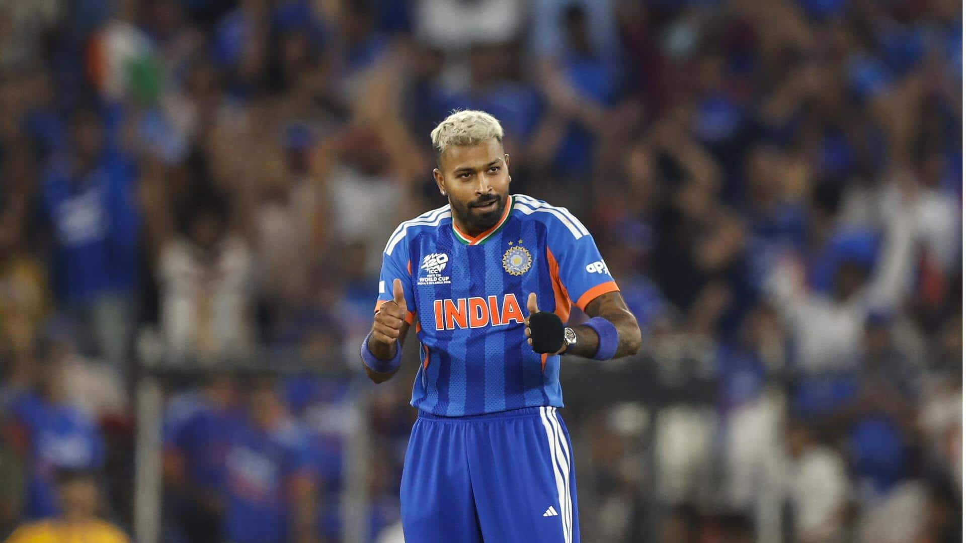 टी-20 विश्व कप 2026 में कैसा रहा है हार्दिक पांड्या का प्रदर्शन? जानिए आंकड़े