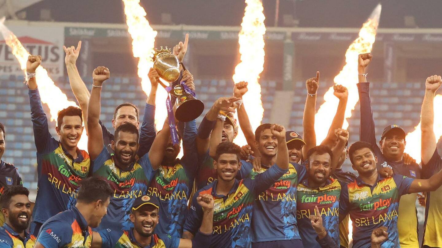 एशिया कप 2022 में कैसा रहा श्रीलंका क्रिकेट टीम का प्रदर्शन?