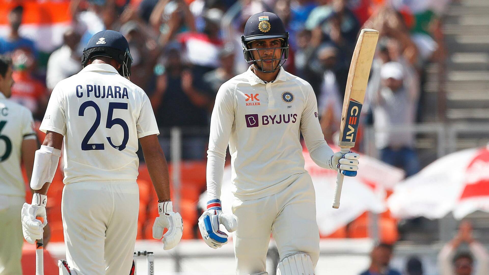 भारत बनाम ऑस्ट्रेलिया: शुभमन गिल ने लगाया ऑस्ट्रेलिया के खिलाफ तीसरा टेस्ट अर्धशतक