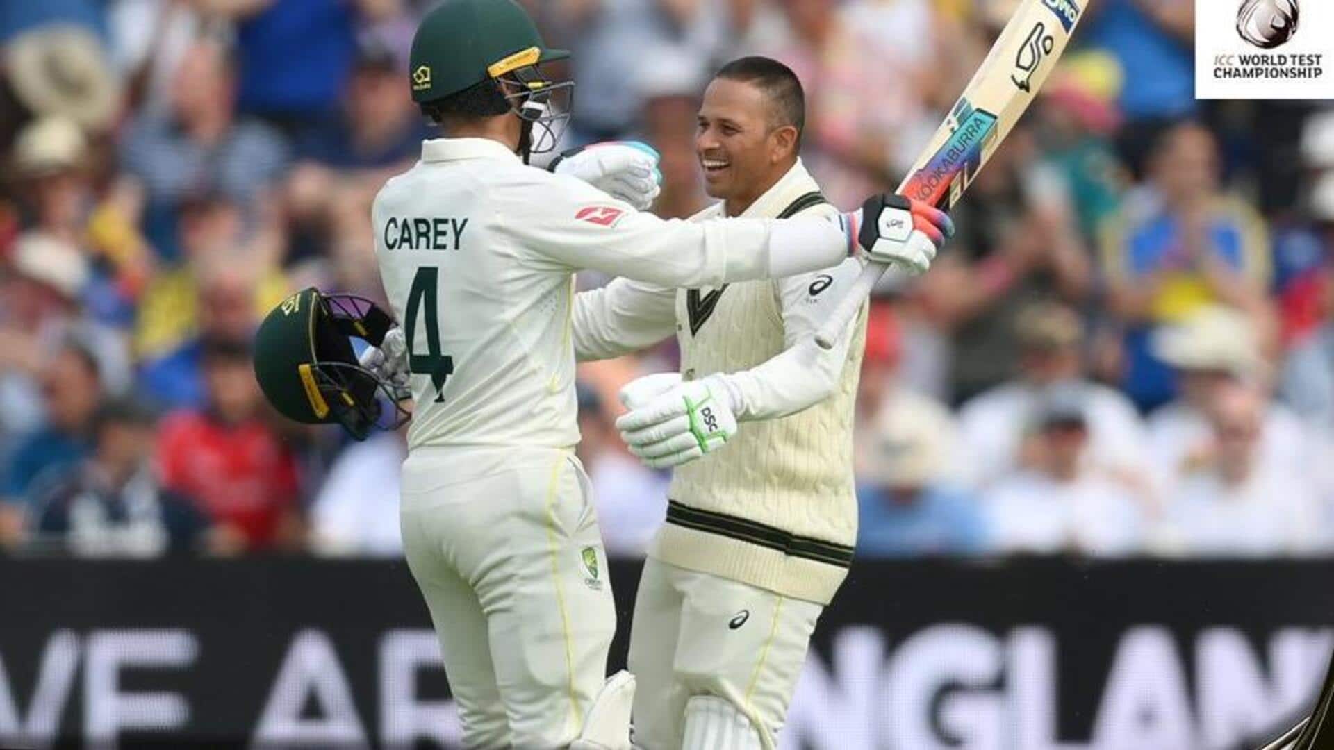 इंग्लैंड बनाम ऑस्ट्रेलिया: एलेक्स कैरी ने लगाया करियर का 5वां टेस्ट अर्धशतक, जानिए उनके आंकड़े