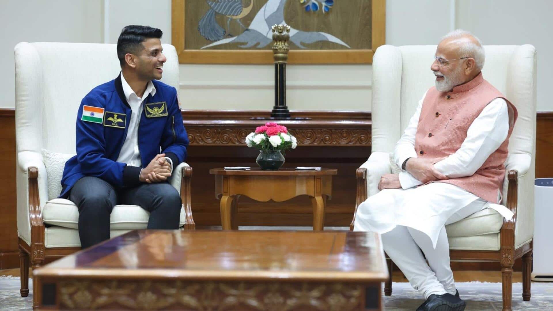 प्रधानमंत्री मोदी ने युवाओं से की अंतरिक्ष यात्रियों के समूह में भाग लेने की अपील प्रधानमंत्री मोदी ने युवाओं से की अंतरिक्ष यात्रियों के समूह में भाग लेने की अपील
