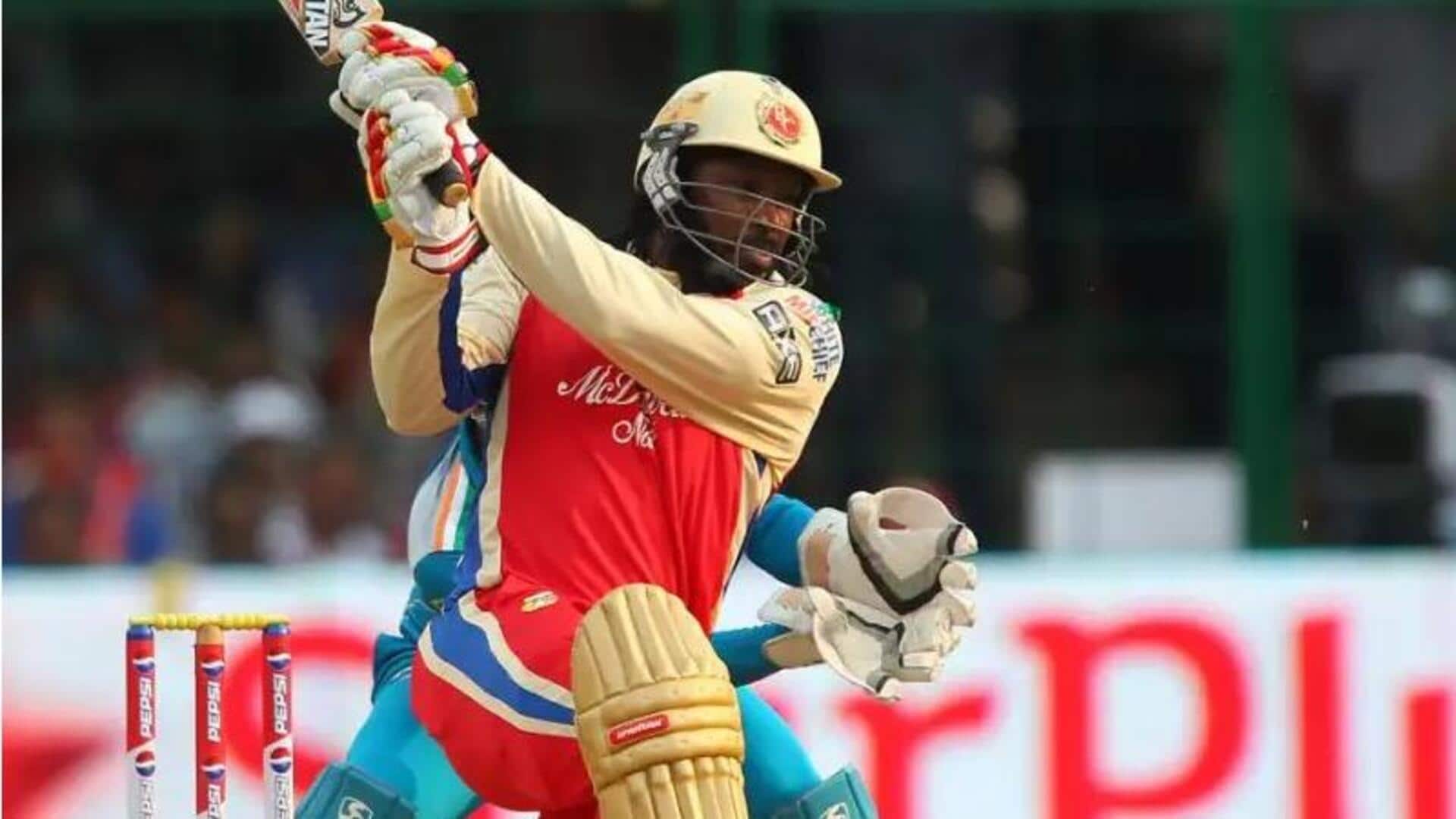 IPL: RCB के लिए एक पारी में इन बल्लेबाजों ने जड़े हैं 10 से ज्यादा छक्के