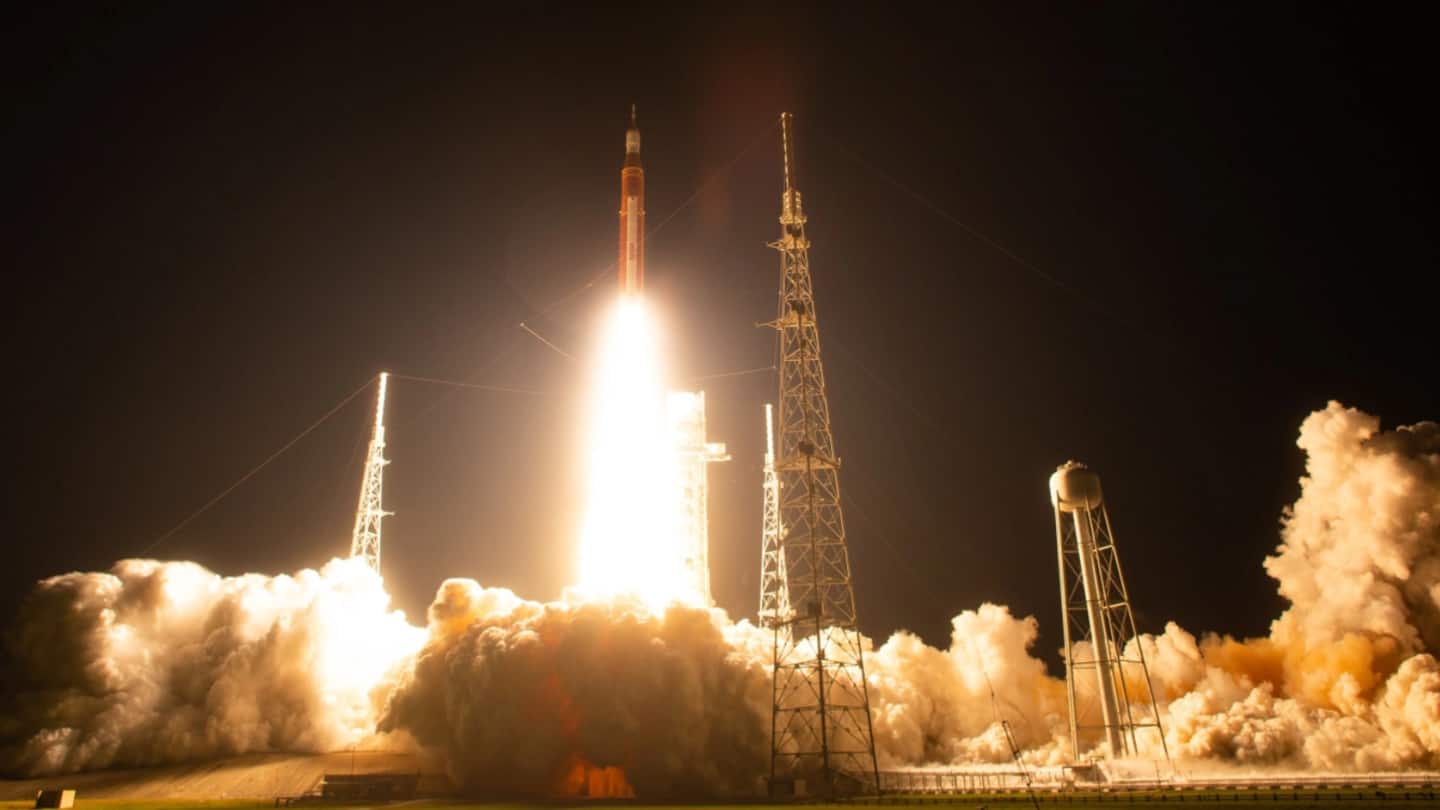नासा का 'मेगा मून रॉकेट' क्रू मिशन के लिए तैयार, परफॉरमेंस के सभी टेस्ट किए पास
