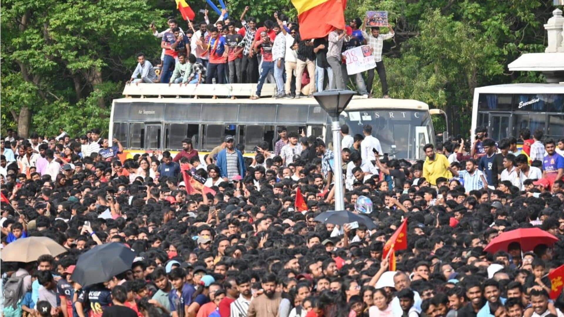 बेंगलुरु भगदड़ की घटना पर 3 महीने बाद RCB ने तोड़ी चुप्पी, जानिए क्या कहा बेंगलुरु भगदड़ की घटना पर 3 महीने बाद RCB ने तोड़ी चुप्पी, जानिए क्या कहा