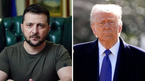 जेलेंस्की से मुलाकात से पहले ट्रंप का बड़ा बयान, रूस ने यूक्रेन पर दागे ड्रोन-मिसाइल