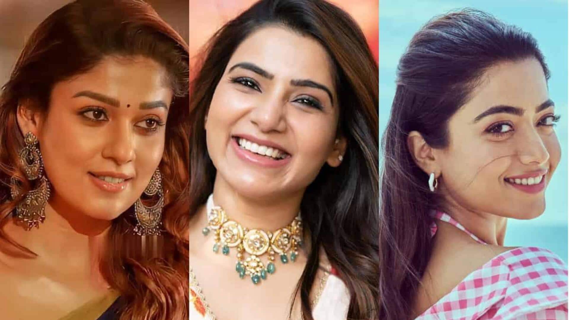 किस अभिनेत्री ने मारी बाजी? टॉप 10 की सूची में साउथ का रहा बोलबाला