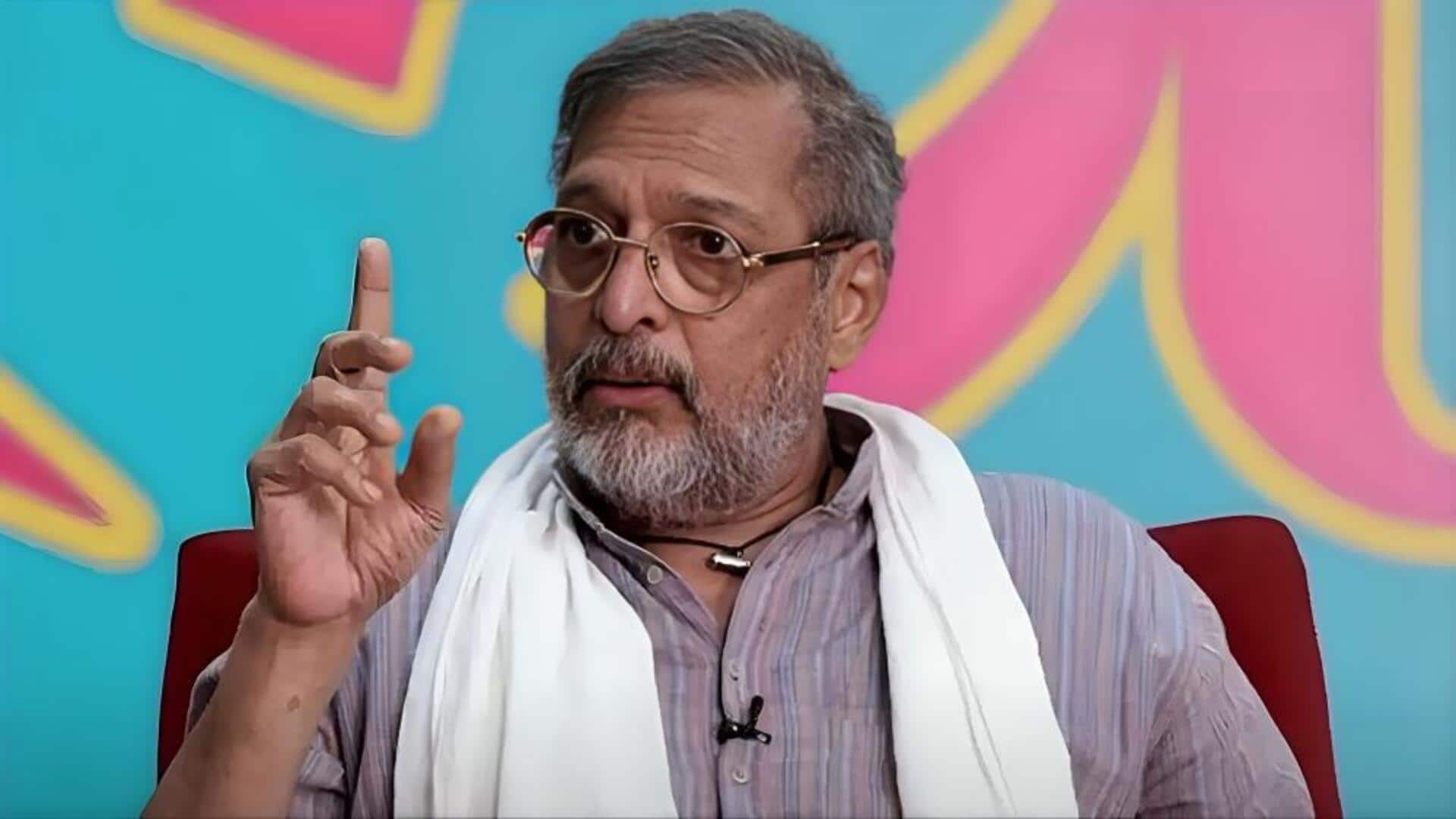 नाना पाटेकर की अंतिम इच्छा- मुझे सूखी लकड़ी से जलाना, न रोना और ना फूल चढ़ाना