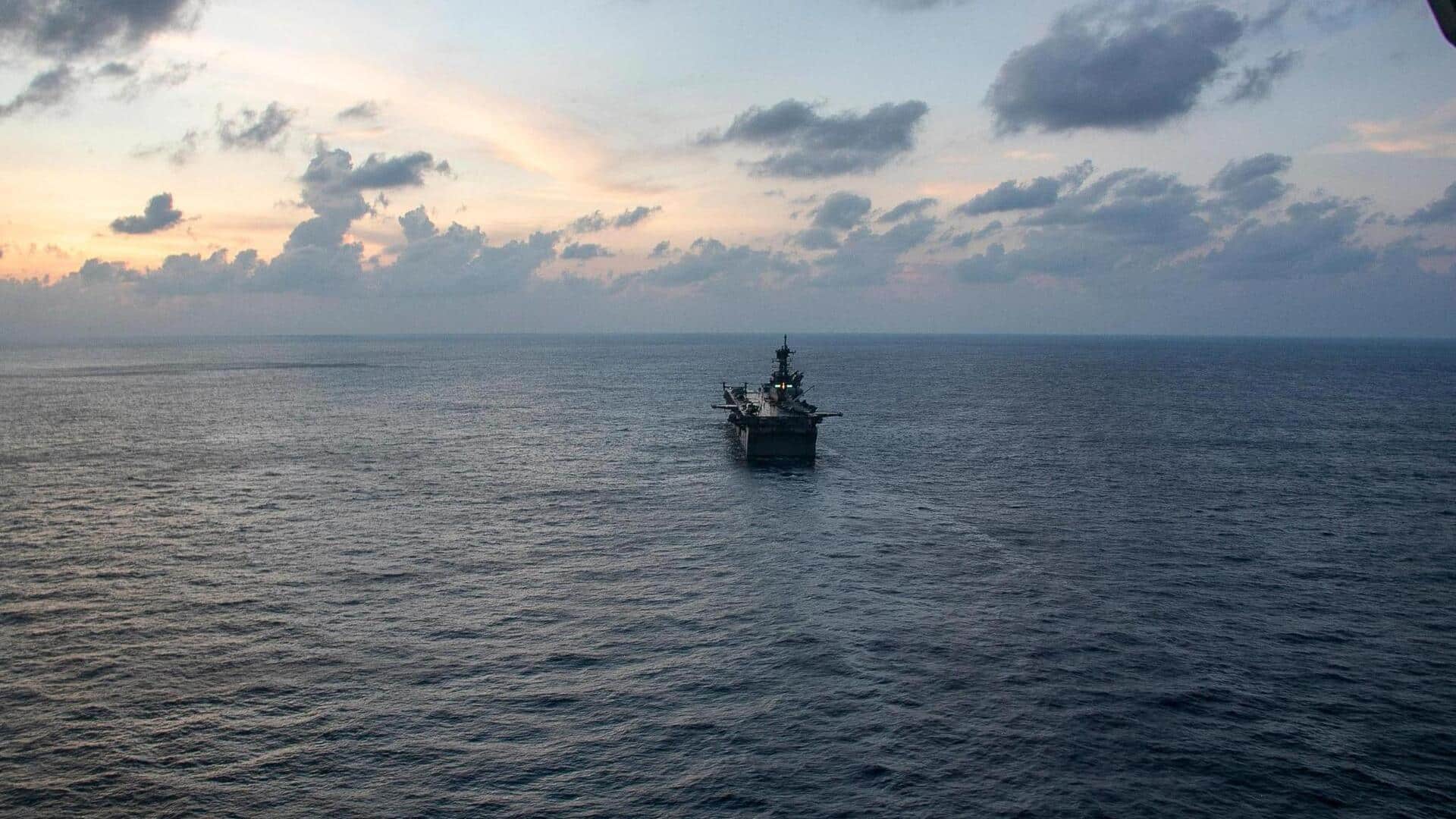 अमेरिका सेना आज से शुरू करेगी ईरानी बंदरगाहों की पूर्ण नाकाबंदी