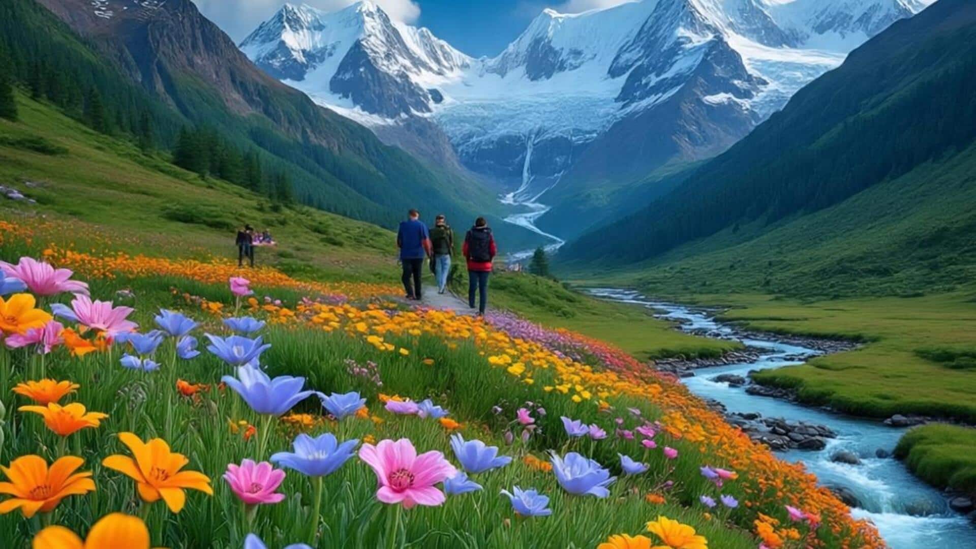 भारत में स्थित हैं ये 5 फूलों की घाटियां, एक बार जरूर जाएं