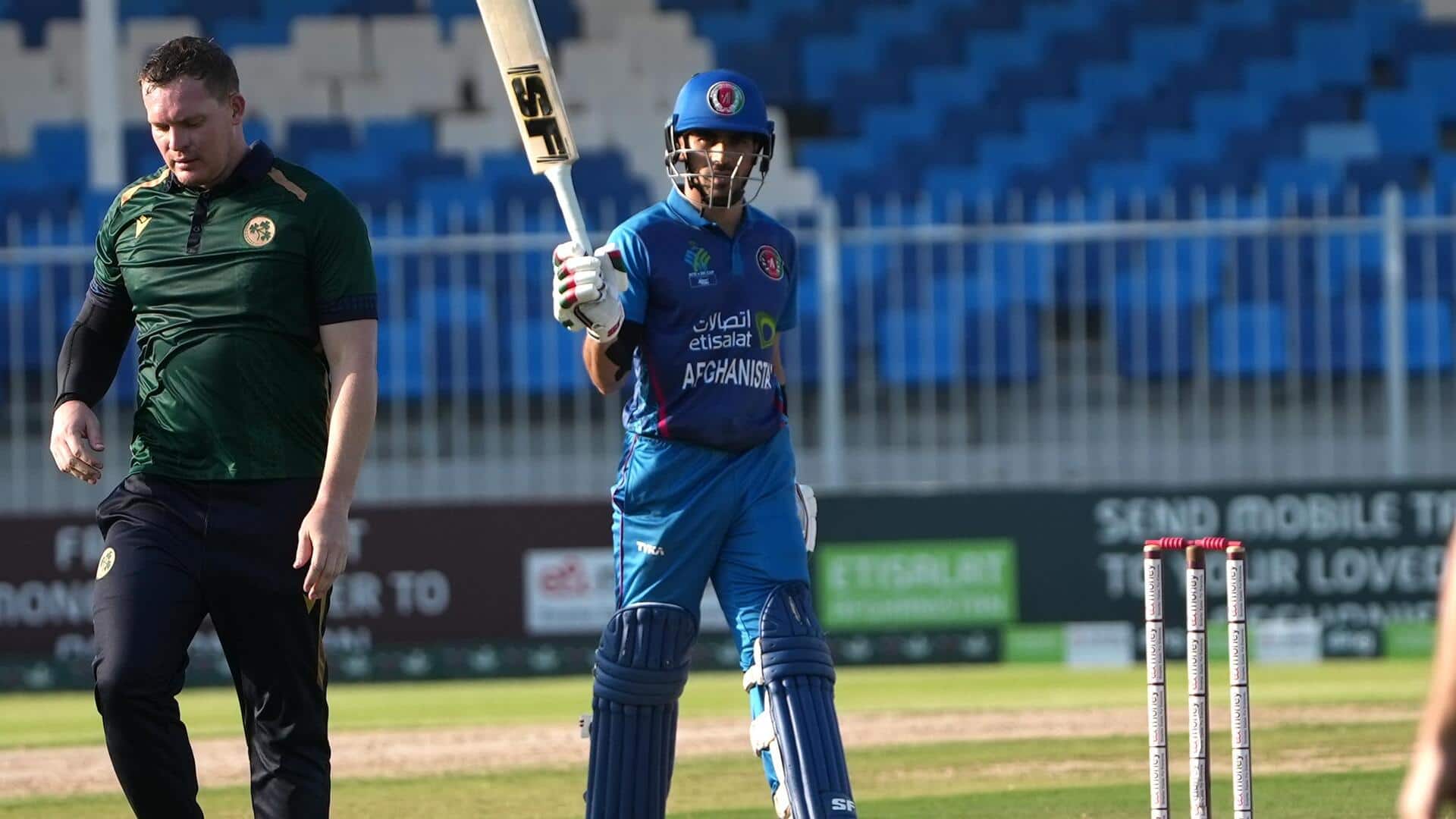तीसरा वनडे: रहमनुल्लाह गुरबाज ने आयरलैंड के खिलाफ जड़ा पहला अर्धशतक, जानिए आंकड़े