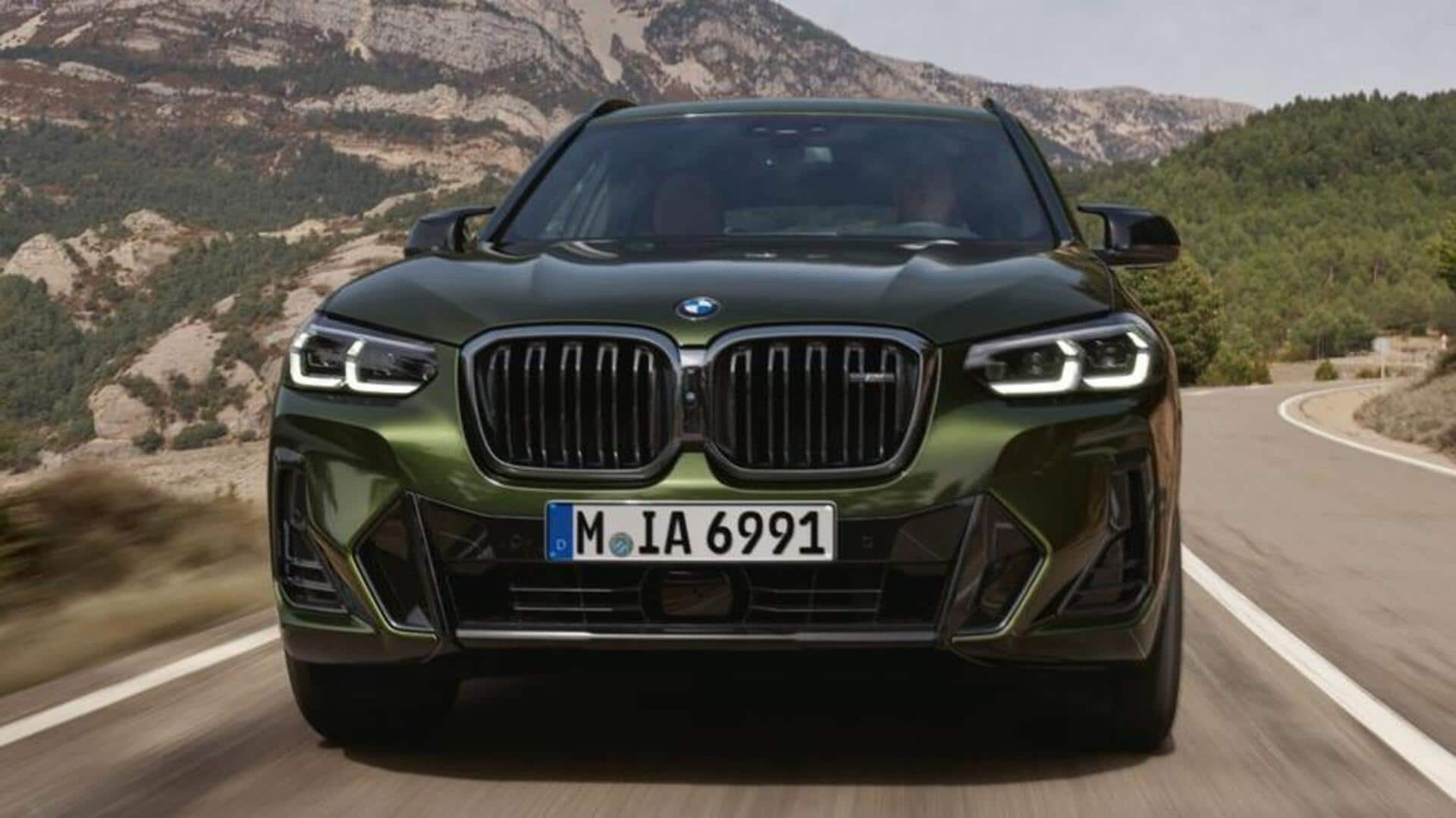 BMW X3 M40i एक्सड्राइव SUV भारत हुई लॉन्च, कीमत 86.50 लाख रुपये 
