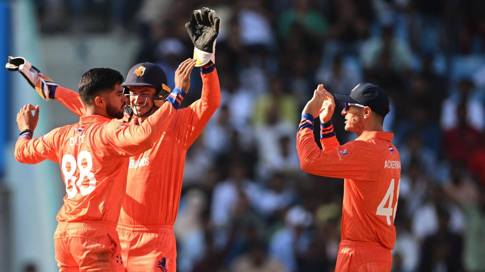 नीदरलैंड बनाम श्रीलंका: आर्यन दत्त ने की वनडे करियर की दूसरी सर्वश्रेष्ठ गेंदबाजी, चटकाए 3 विकेट 