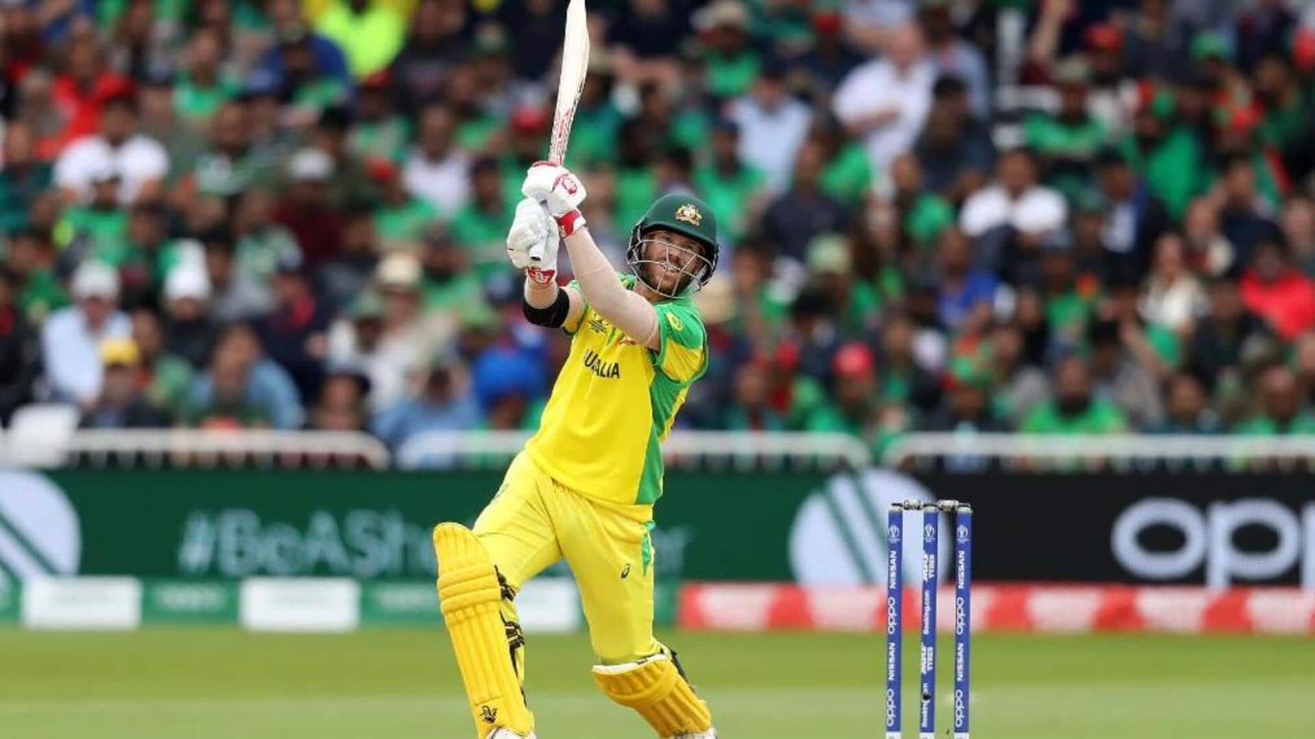 टी-20 विश्व कप में ऑस्ट्रेलिया की ओर से सर्वाधिक 50+ स्कोर बनाने वाले बल्लेबाज
