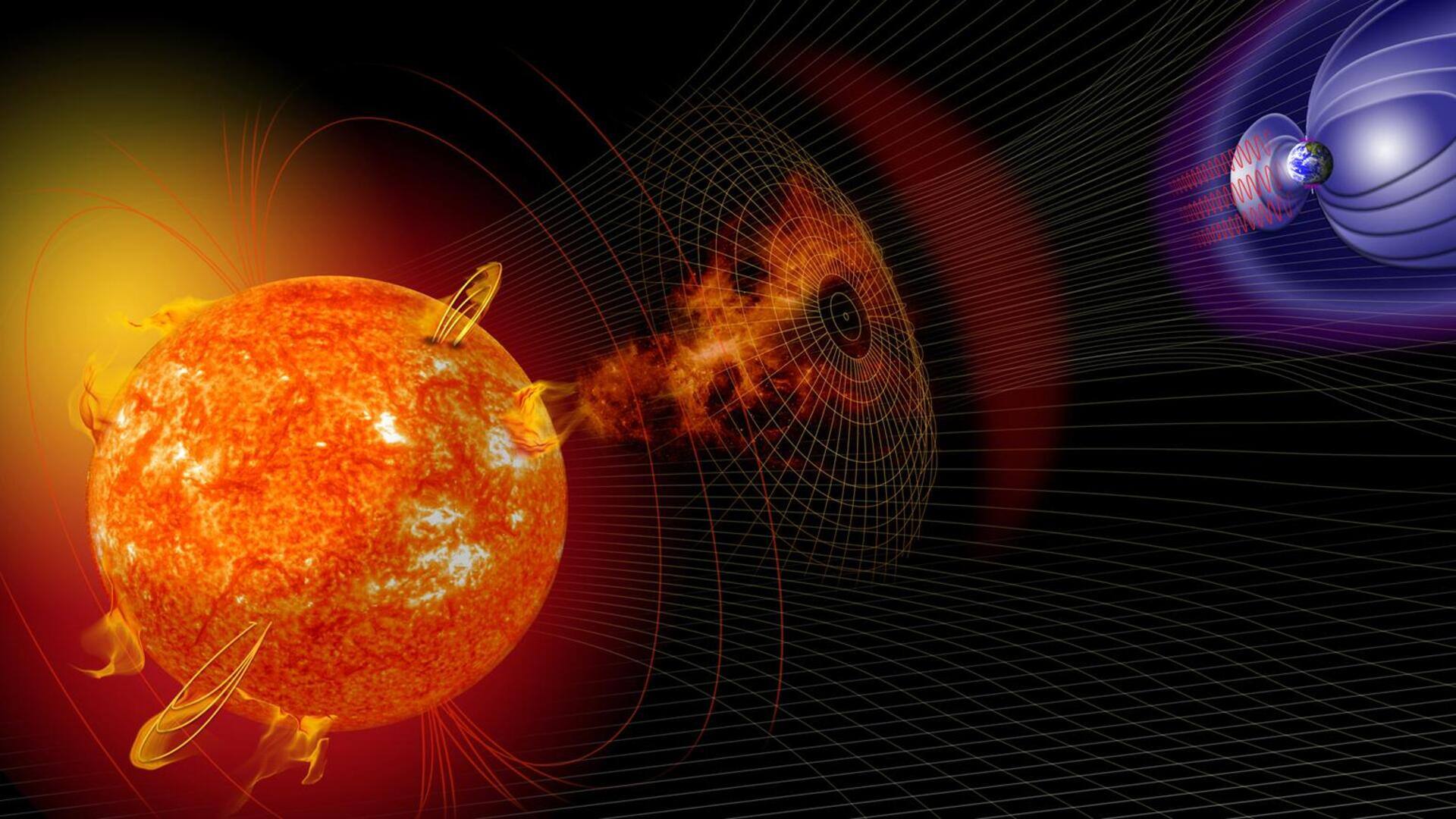 पृथ्वी की तरफ बढ़ रहा CME क्लाउड, अगले कुछ घंटों में आ सकता है सौर तूफान 