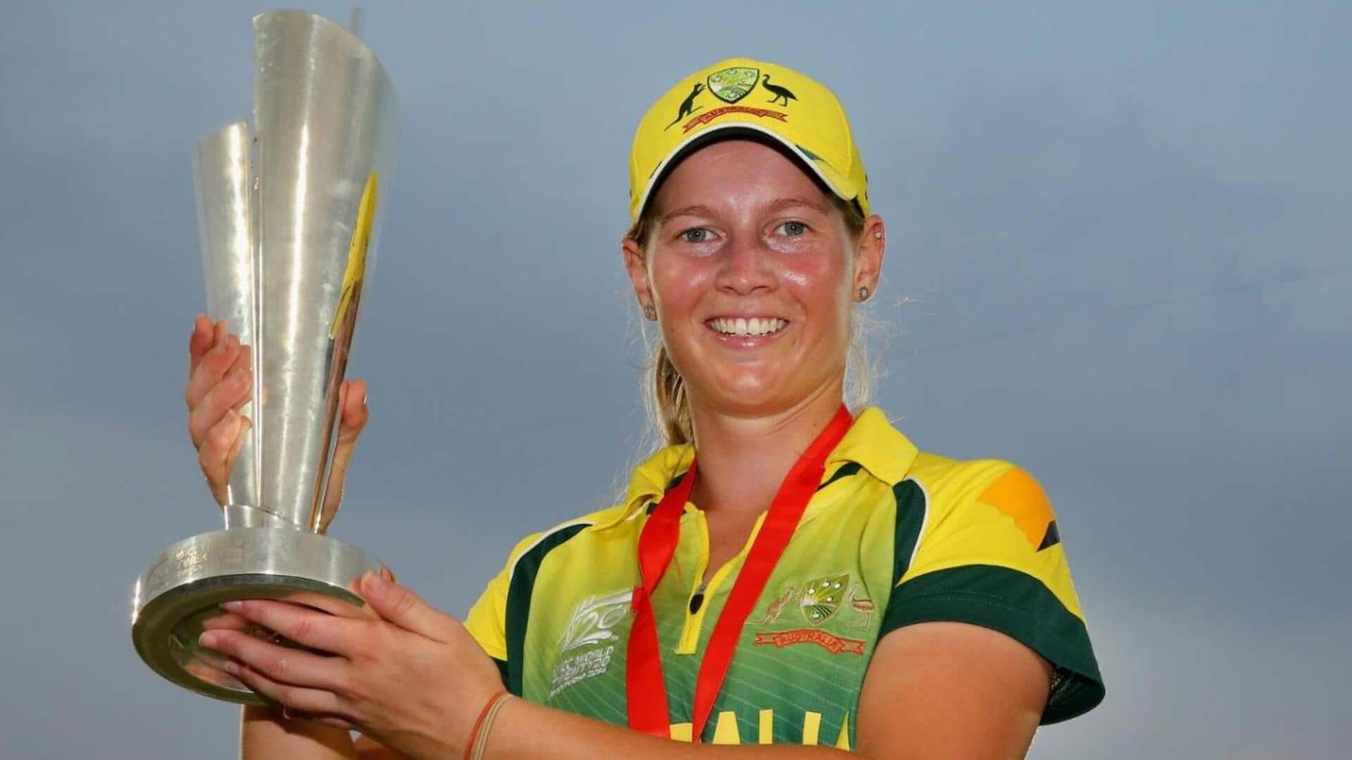 ऑस्ट्रेलिया महिला क्रिकेट टीम की दिग्गज खिलाड़ी मेग लैनिंग ने अंतरराष्ट्रीय क्रिकेट से लिया संन्यास