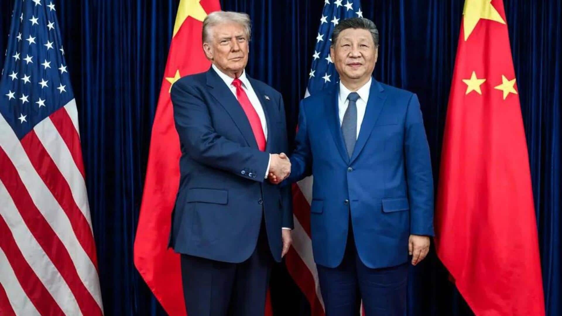 डोनाल्ड ट्रंप ने चीन दौरे की पुष्टि की, कहा- अप्रैल में शी जिनपिंग से मुलाकात करूंगा