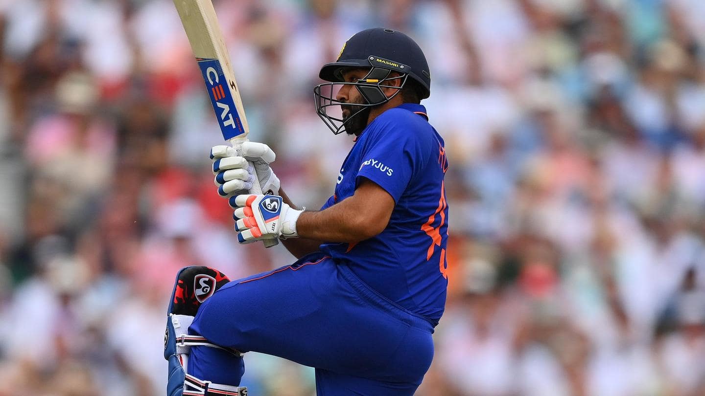 रोहित शर्मा बने वनडे में तीसरे सर्वाधिक छक्के लगाने वाले बल्लेबाज, सनथ जयसूर्या को छोड़ा पीछे