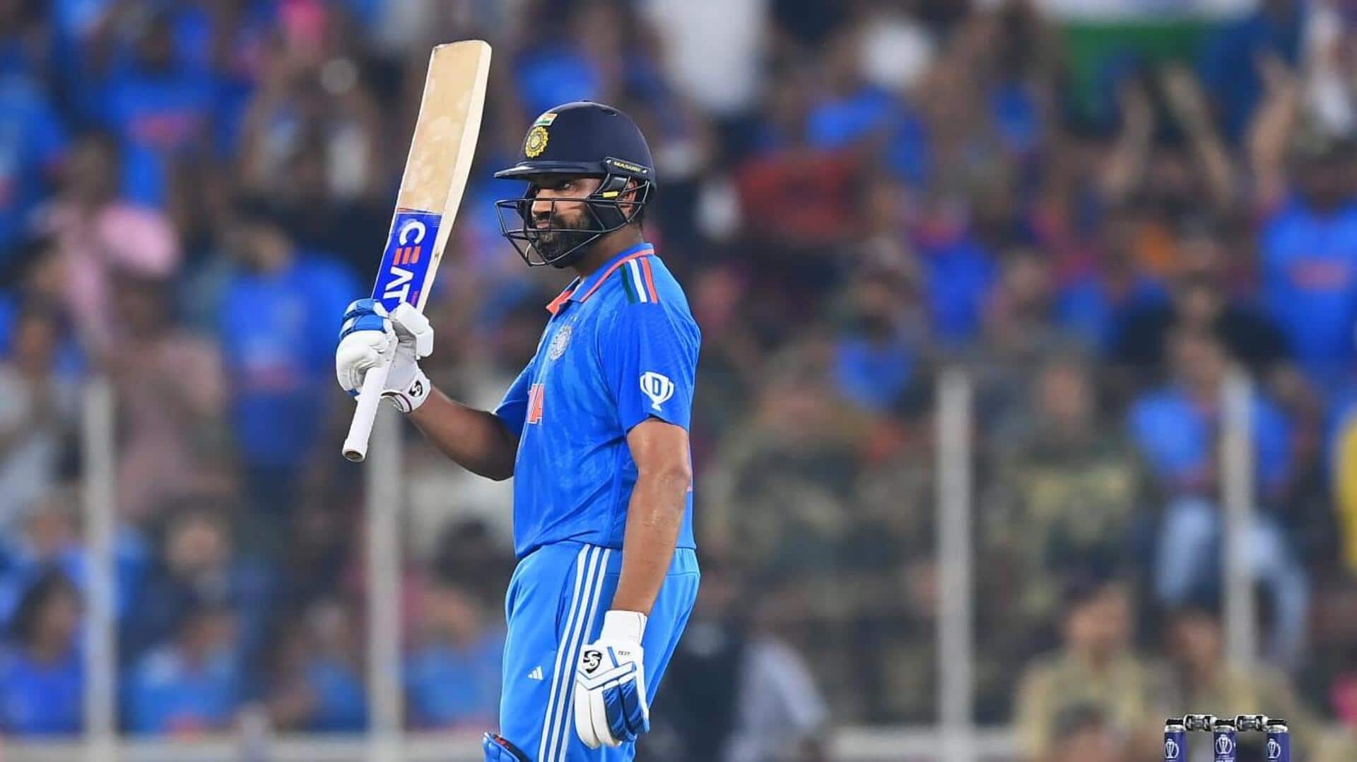 रोहित शर्मा ने नंबर-1 पर बल्लेबाजी करते हुए पूरे किए 7,000 रन, जानिए उनके आंकड़े 