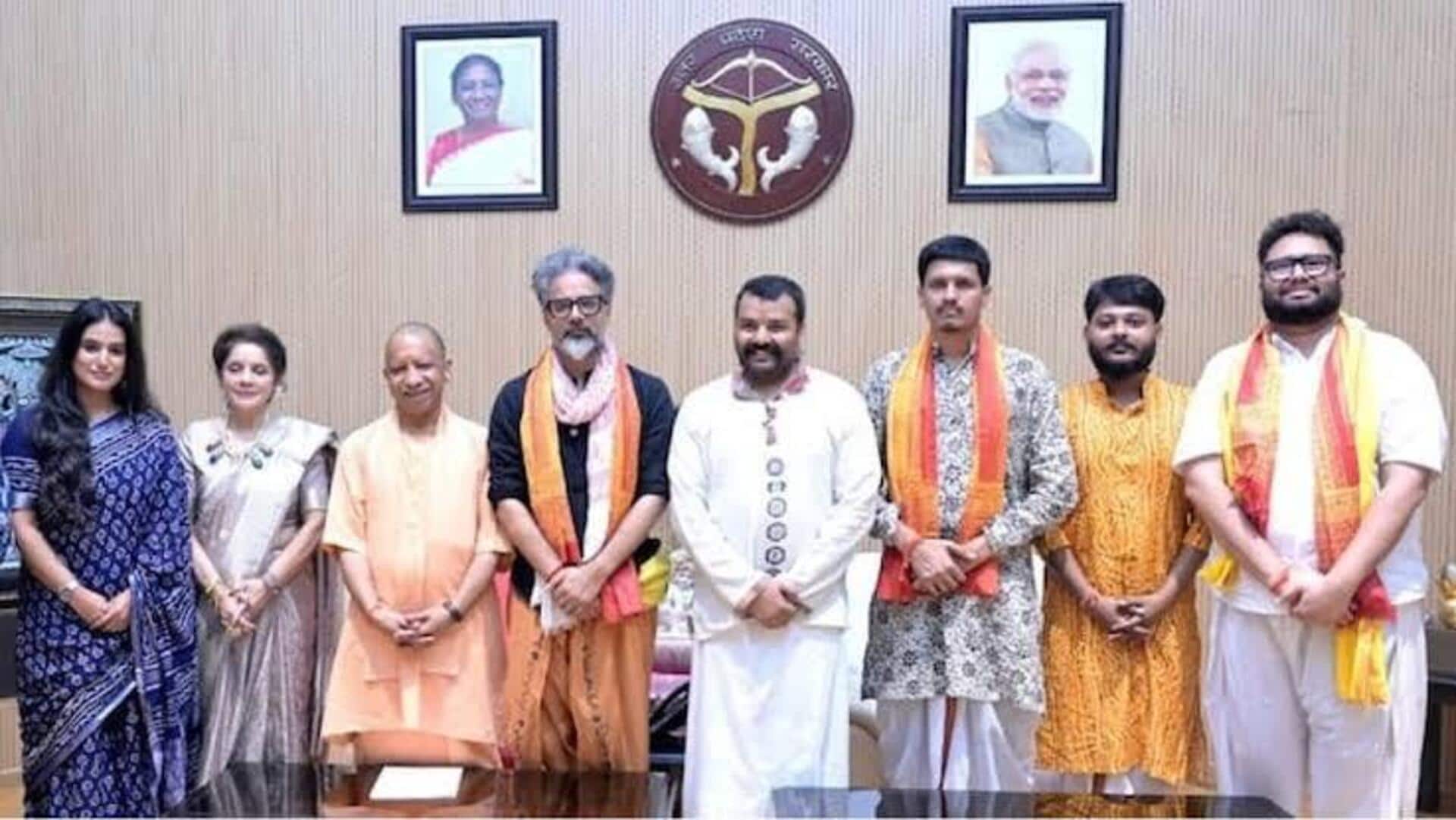 'हनुमान अंश' की टीम ने मुख्यमंत्री योगी आदित्यनाथ से की मुलाकात, साझा की तस्वीरें