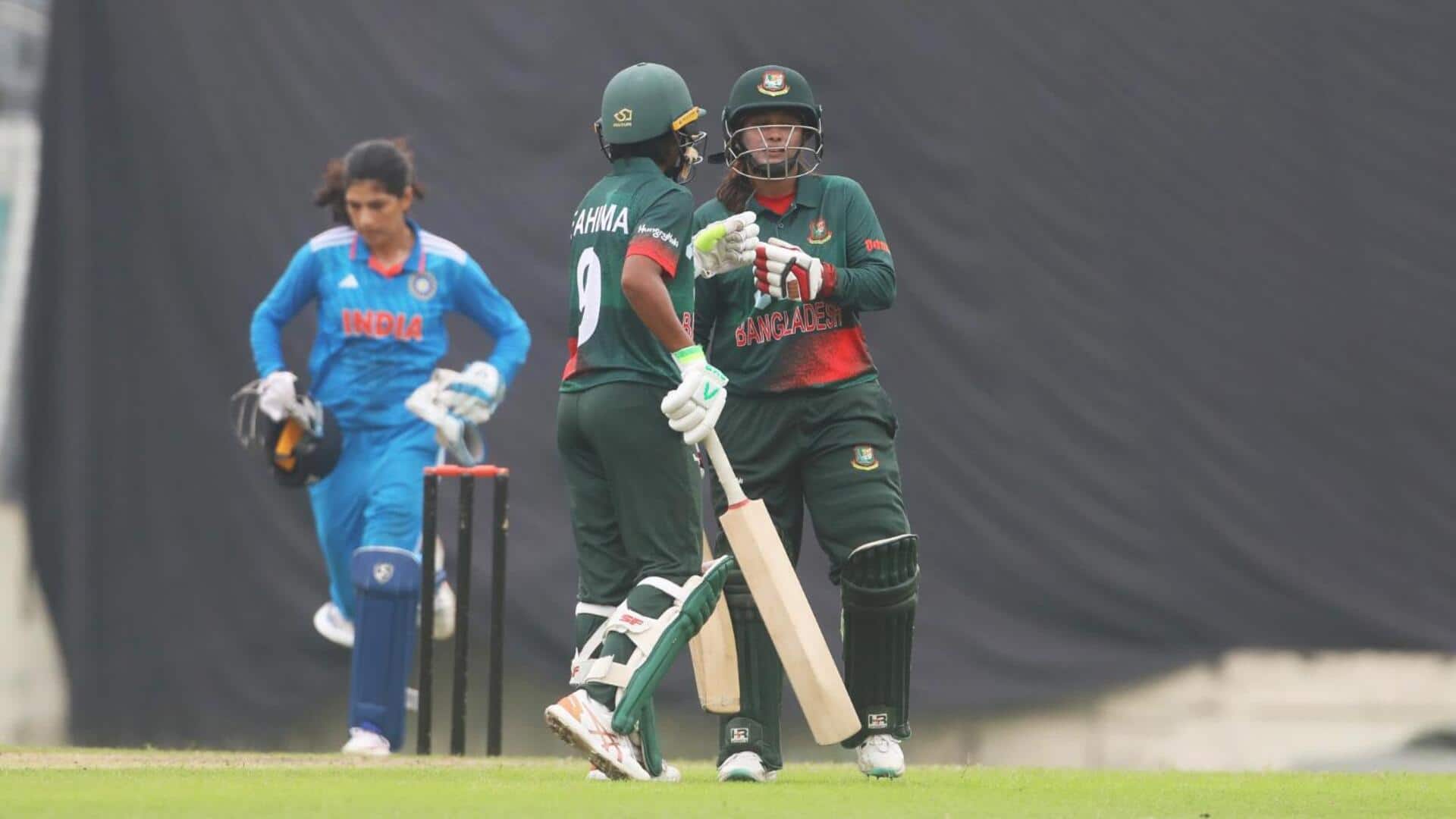 पहला वनडे: बांग्लादेश महिला क्रिकेट टीम ने भारत को हराकर रचा इतिहास, ये बने रिकॉर्ड्स 