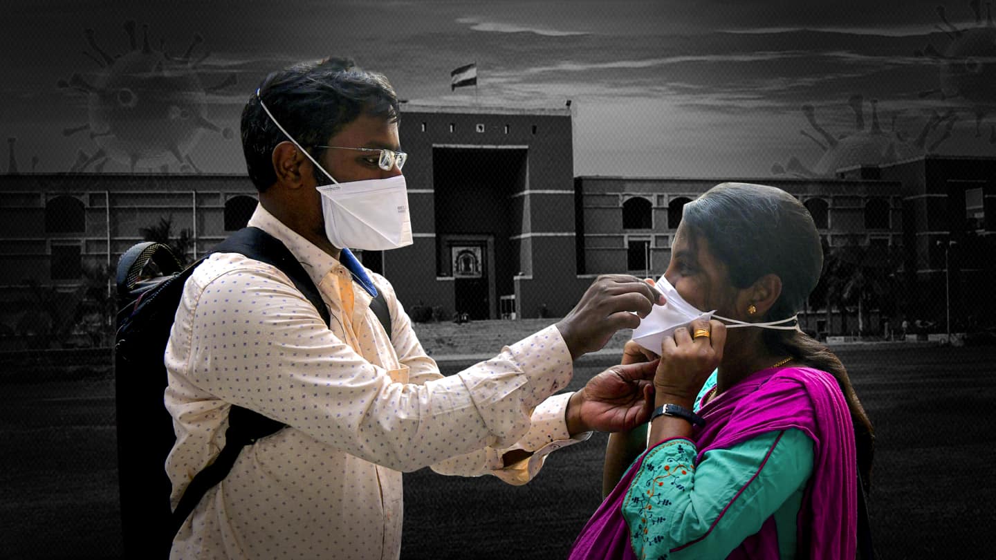गुजरात में कोरोना की स्थिति पर हाई कोर्ट ने लिया स्वत: संज्ञान, सुनवाई आज