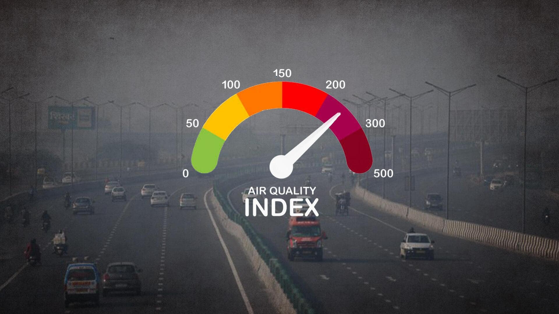 वायु प्रदूषण: दिल्ली में नहीं सुधर रहे हालात, आसमान में जहरीली धुंध कायम; STF का गठन 