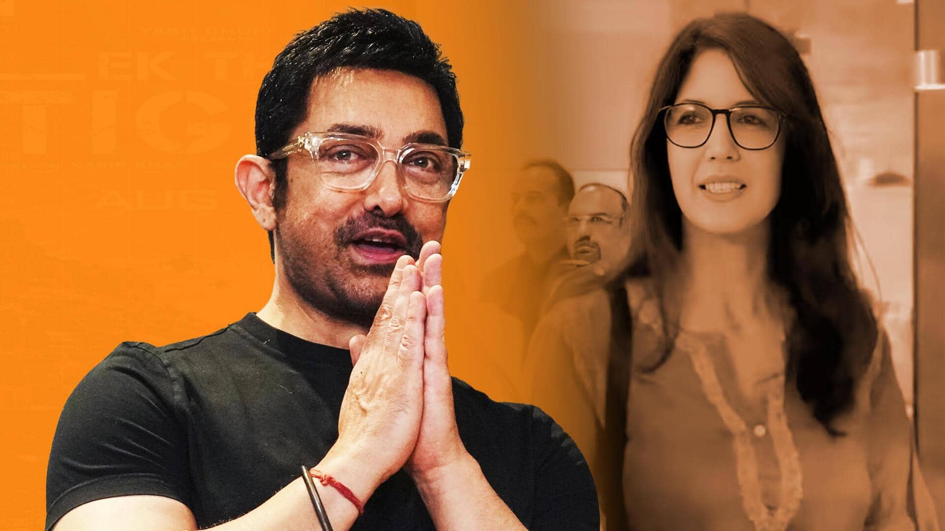 आमिर खान को हवाई अड्डे पर लेने पहुंचीं गर्लफ्रेंड गौरी स्प्रैट, सामने आया वीडियो आमिर खान को हवाई अड्डे पर लेने पहुंचीं गर्लफ्रेंड गौरी स्प्रैट, सामने आया वीडियो