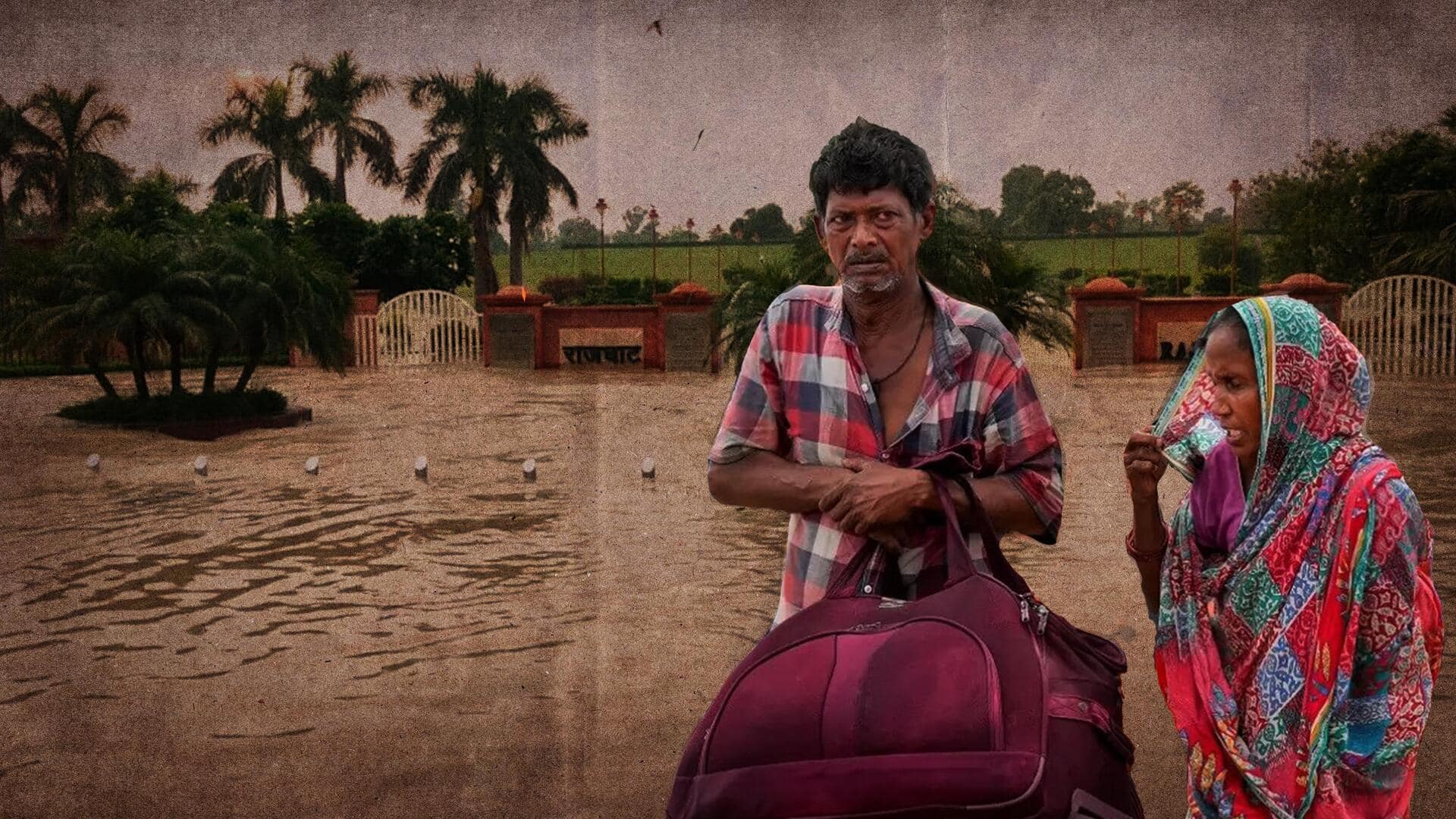 दिल्ली में बारिश का येलो अलर्ट, कई इलाके अब भी जलमग्न 