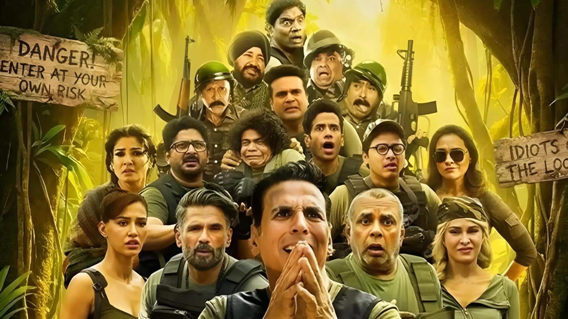 'वेलकम 2 द जंगल' की कमाई से होगी वीर नारियों की मदद, निर्माता ने किया ऐलान