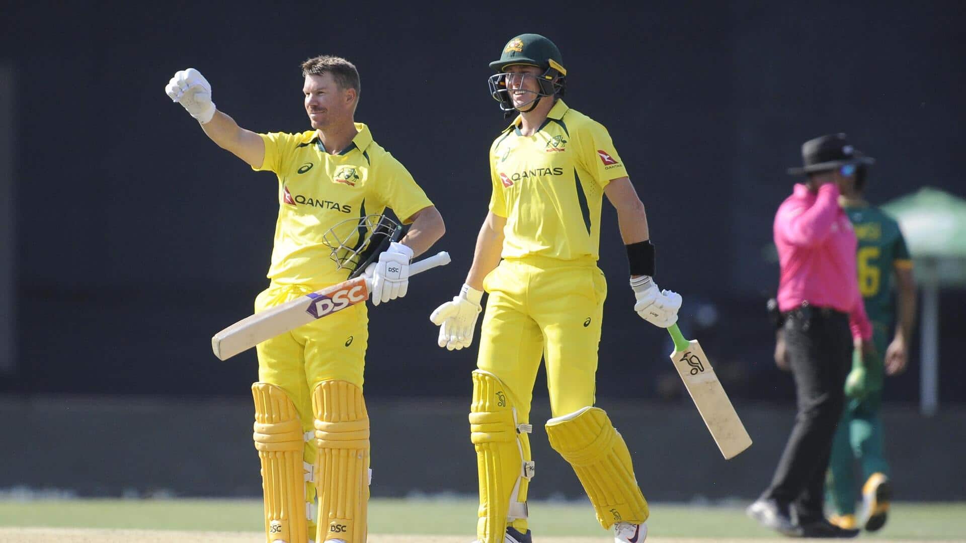 दक्षिण अफ्रीका बनाम ऑस्ट्रेलिया: डेविड वार्नर ने महज 27 गेंदों में जड़ा अर्धशतक, जानिए उनके आंकड़े 