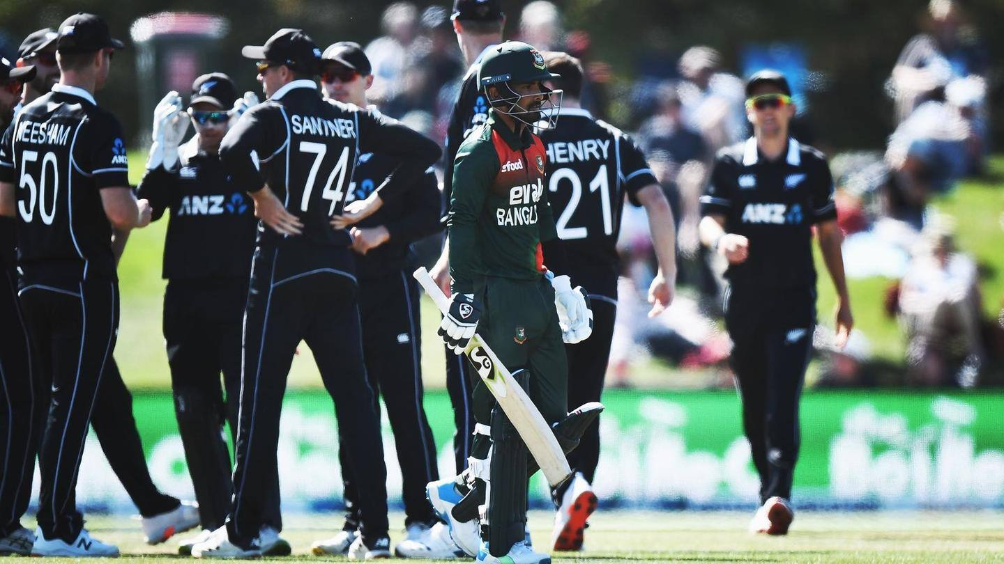 न्यूजीलैंड बनाम बांग्लादेश: लैथम की शतकीय पारी से दूसरे वनडे में जीता न्यूजीलैंड, बने ये रिकार्ड्स