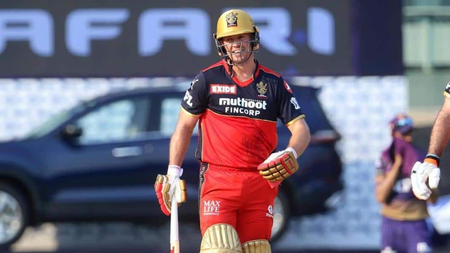 IPL 2021 में जबरदस्त फॉर्म में हैं डिविलियर्स IPL 2021 में जबरदस्त फॉर्म में हैं डिविलियर्स