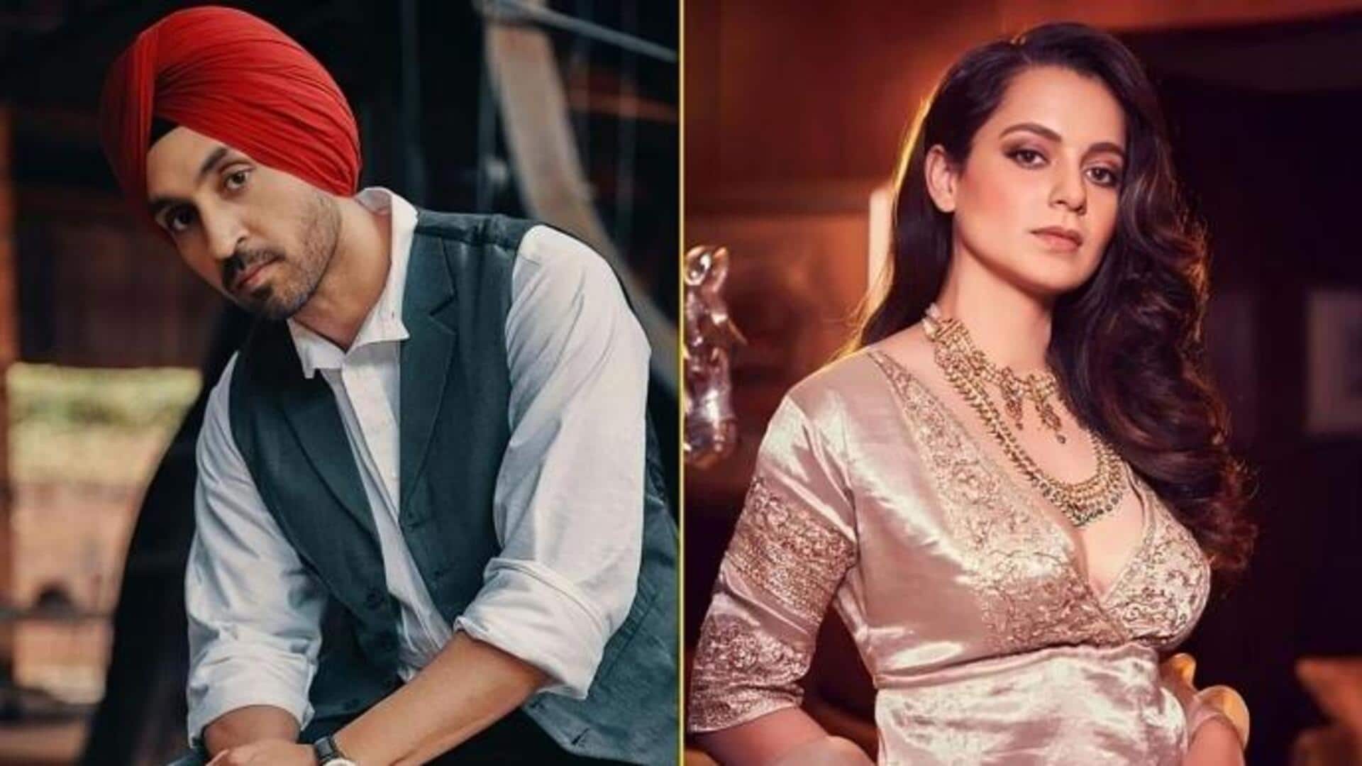 दिलजीत दोसांझ संग विवाद पर कंगना रनौत ने कही ये बात, क्या अब हो जाएगी दोस्ती?
