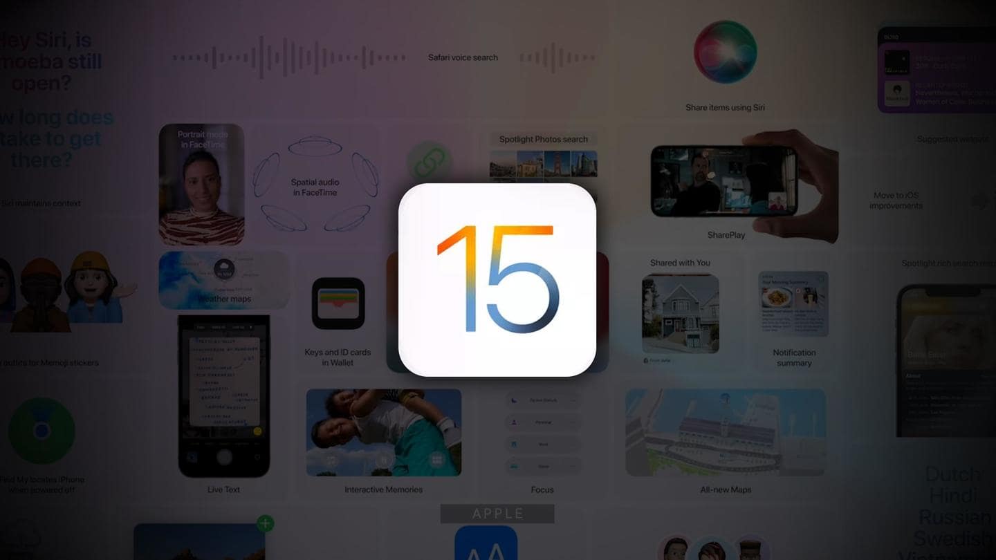 आईफोन और आईपैड्स को मिलने लगा iOS 15 बीटा अपडेट, ऐसे करें डाउनलोड