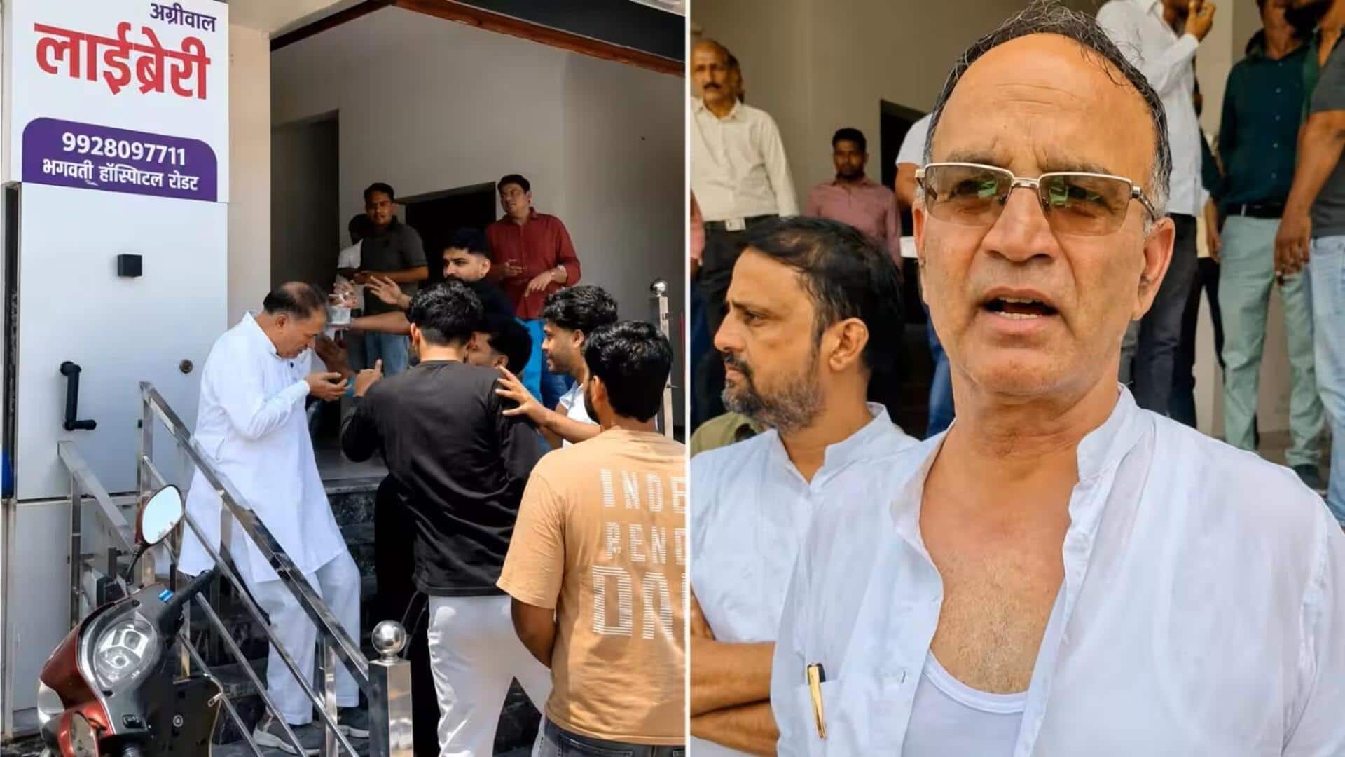 बीकानेर में कांग्रेस जिलाध्यक्ष को स्वागत के बहाने बाहर बुलाया, घेरकर थप्पड़ और मुक्का मारा