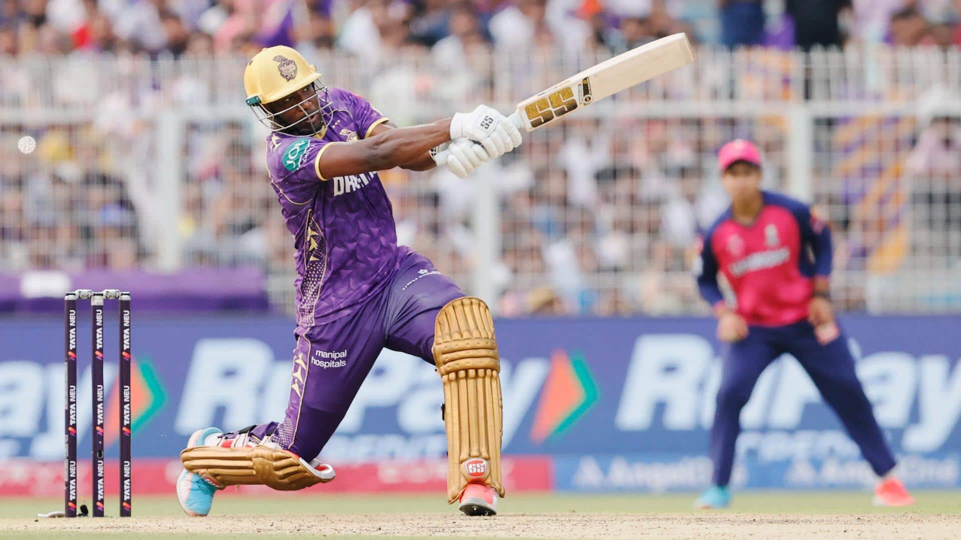 IPL 2025: KKR बनाम RR मैच में आंद्रे रसेल बने 'प्लेयर ऑफ द डे' IPL 2025: KKR बनाम RR मैच में आंद्रे रसेल बने 'प्लेयर ऑफ द डे'