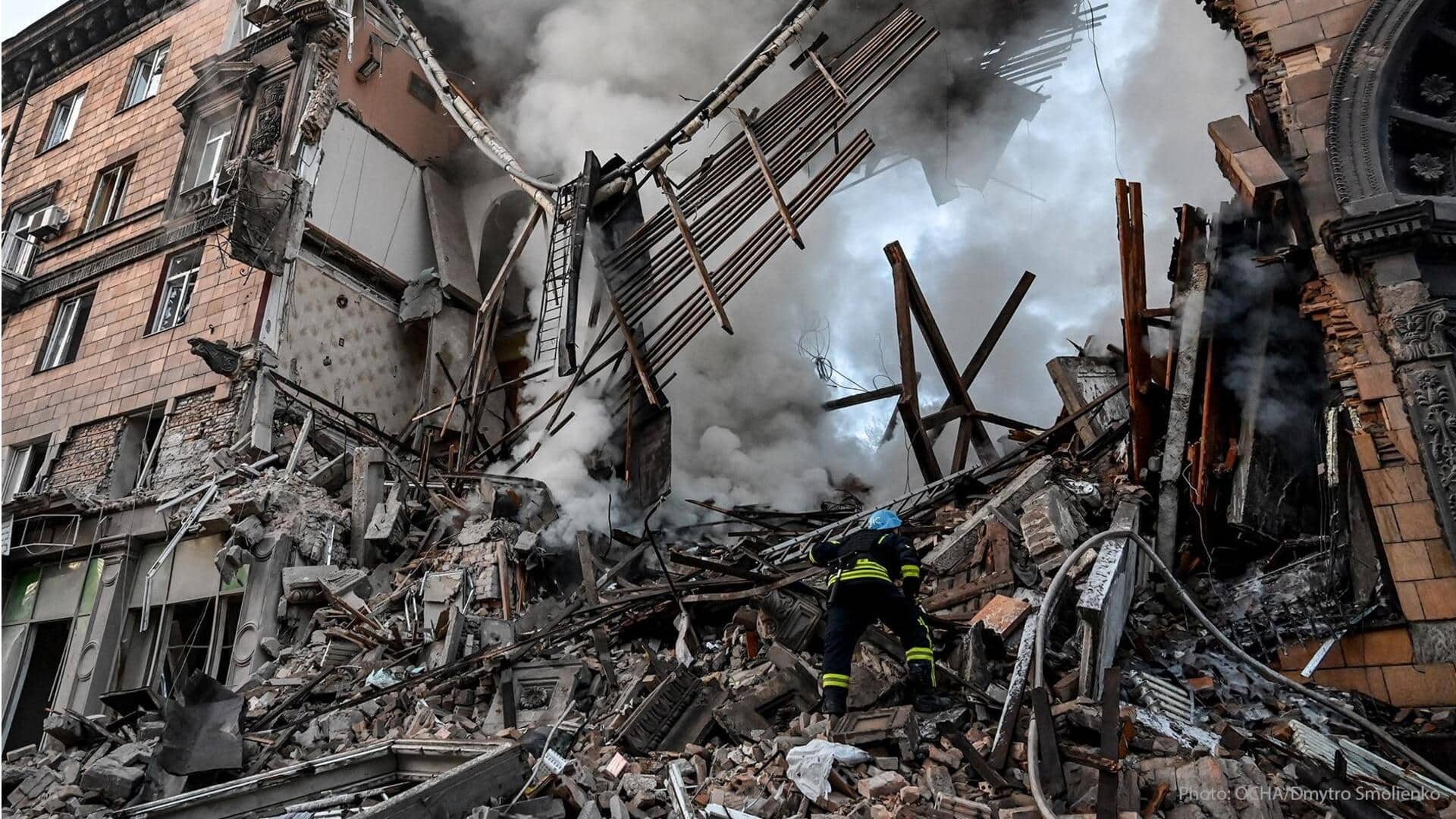 यूक्रेन पर फिर शुरू हुआ रूसी ड्रोन और मिसाइल हमला, 15 लोगों की मौत