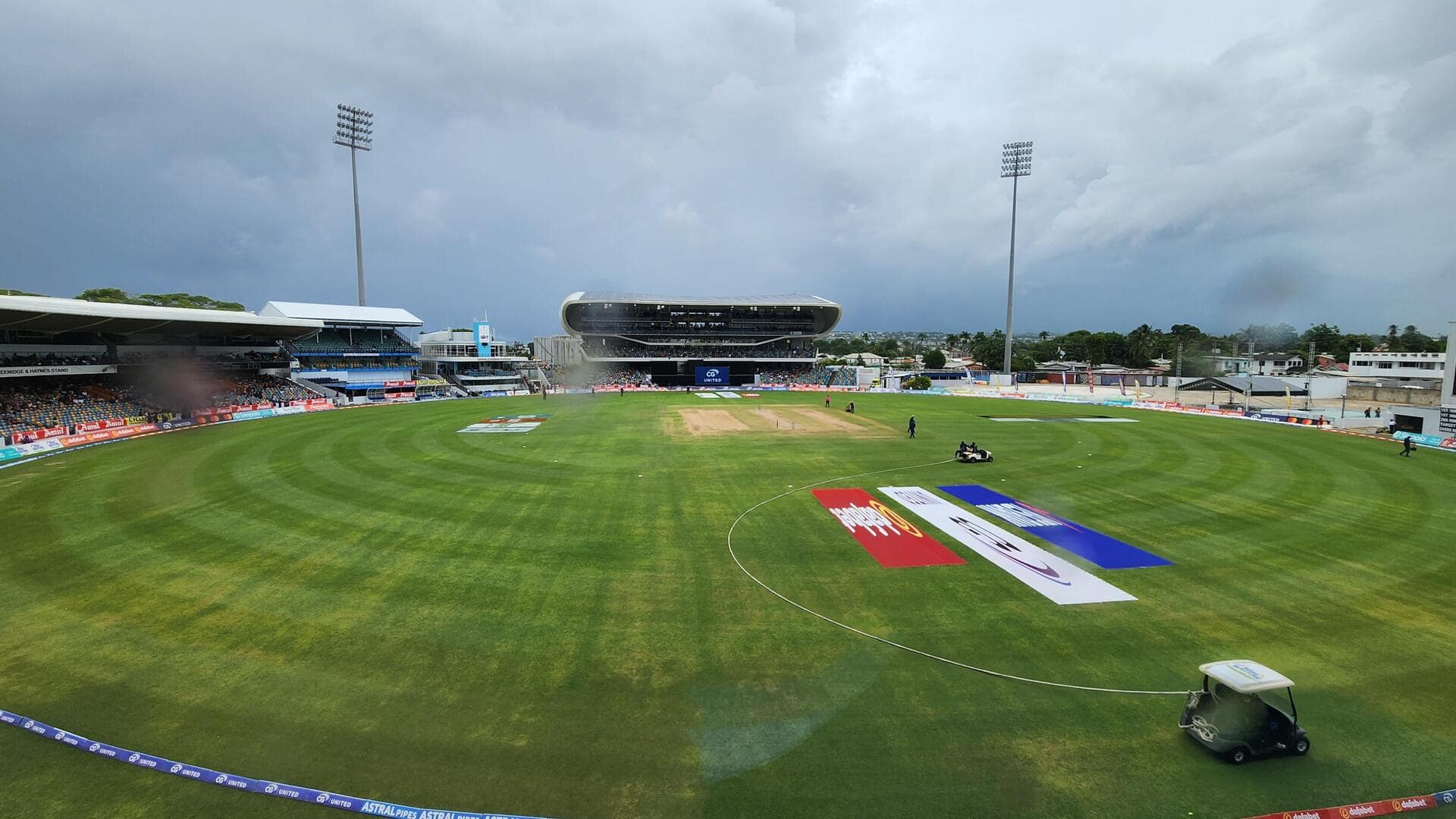वेस्टइंडीज बनाम भारत: पहले टी-20 मैच की पिच रिपोर्ट और क्वींस पार्क ओवल के आंकड़े 