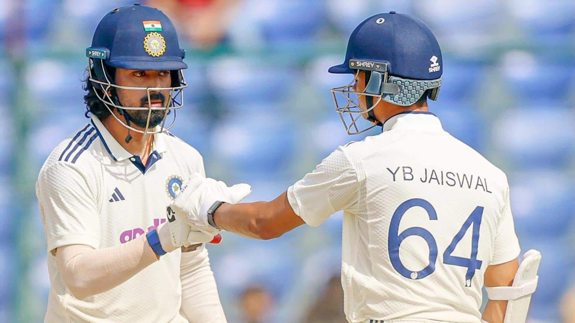 इन घरेलू टेस्ट में भारतीय टीम ने दोनों सलामी बल्लेबाजों के विकेट 1 रन तक गंवाए