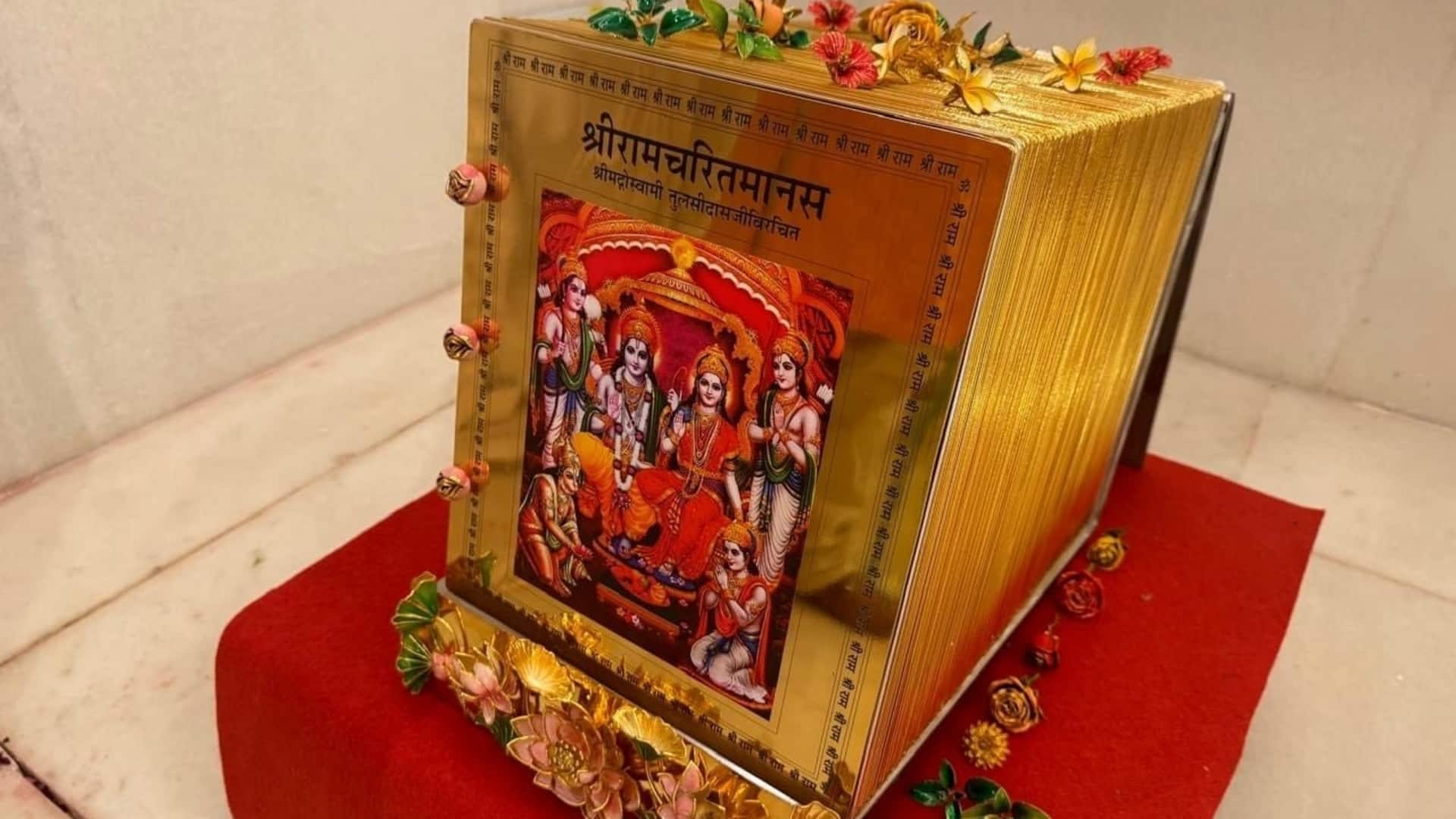 राम मंदिर से 5 करोड़ की रामचरितमानस गायब, दान देने वाले पूर्व IAS बोले- रसीद नहीं दी