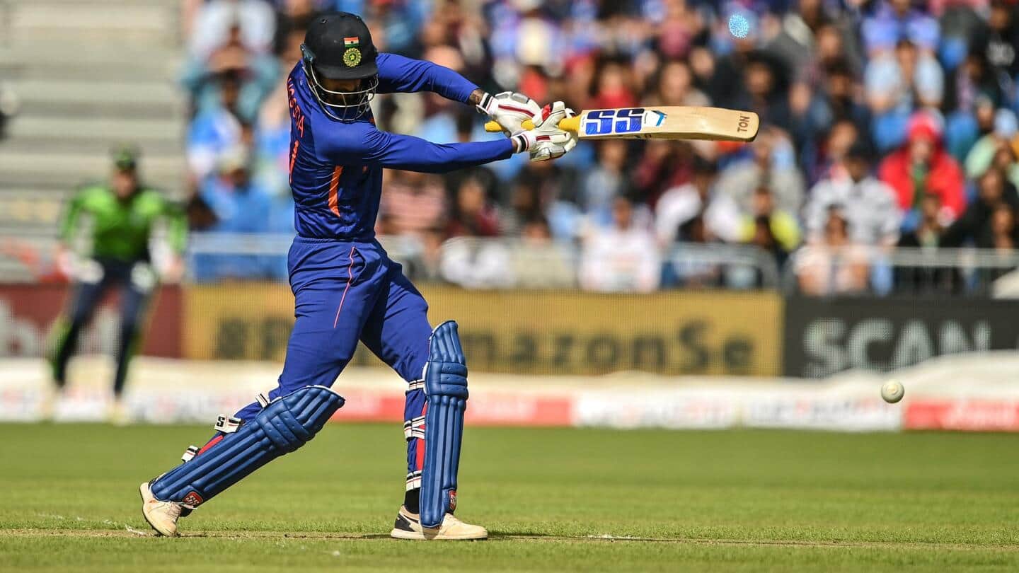 आयरलैंड बनाम भारत: टी-20 अंतरराष्ट्रीय में शतक लगाने वाले चौथे भारतीय बने दीपक हूडा