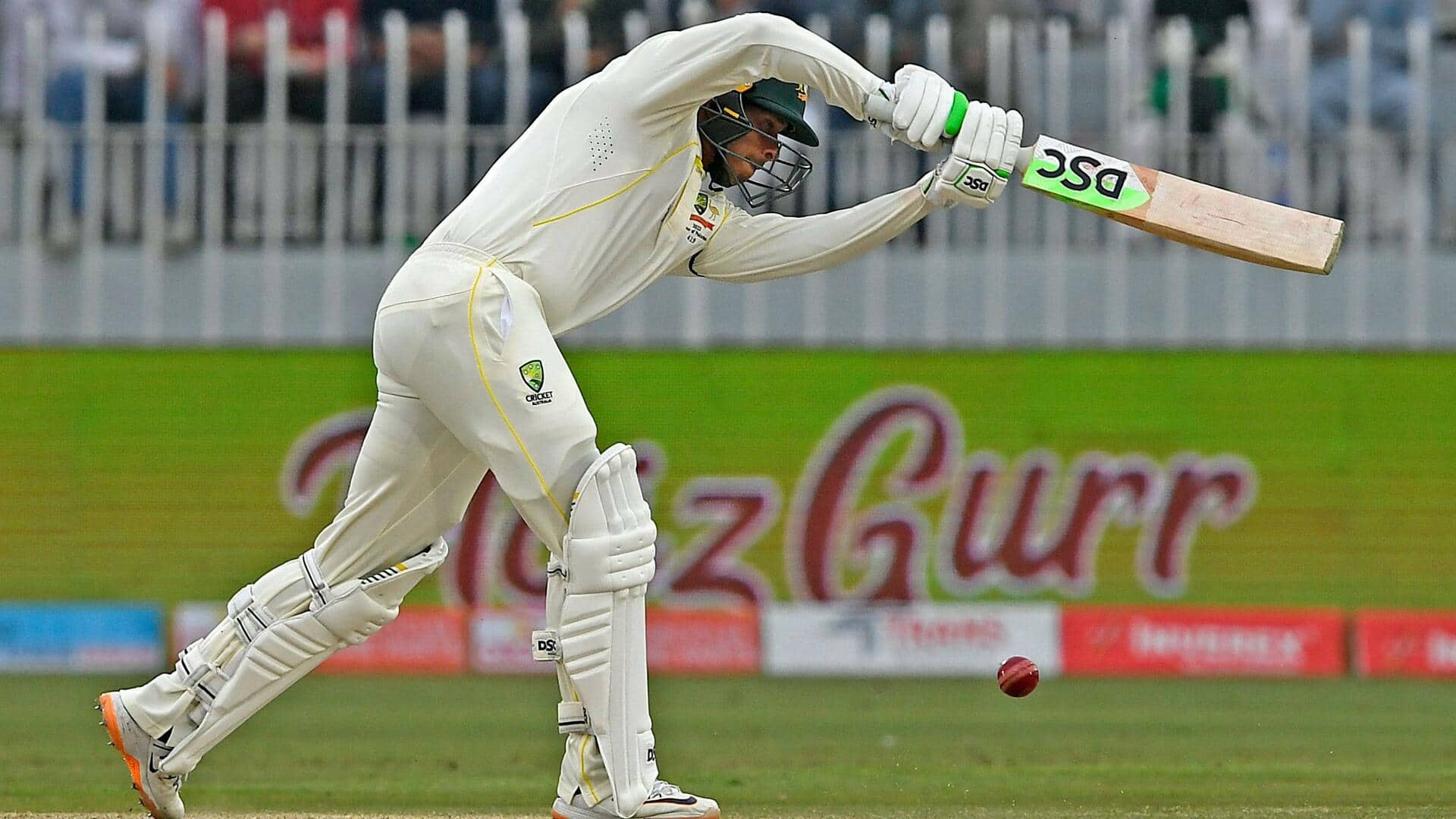 भारत बनाम ऑस्ट्रेलिया: उस्मान ख्वाजा ने लगाया भारत में पहला टेस्ट अर्धशतक