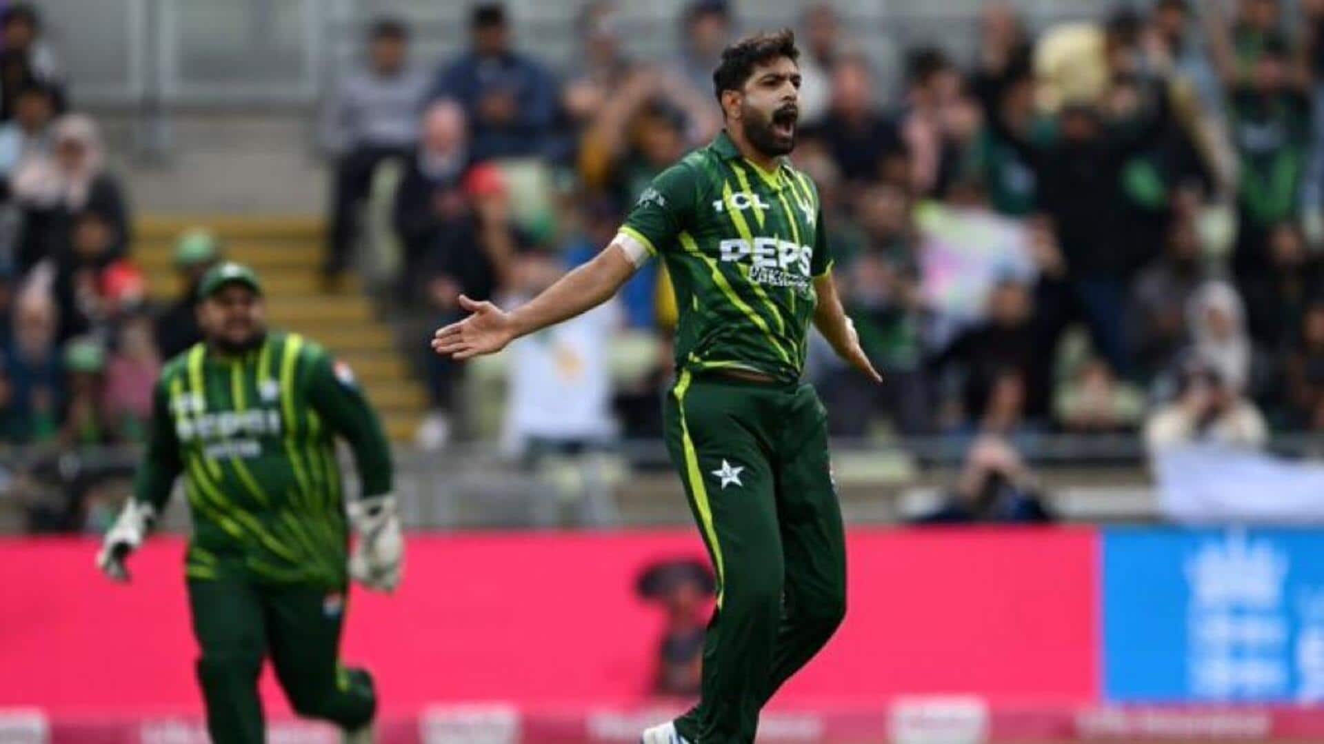 इंग्लैंड बनाम पाकिस्तान: हारिस रऊफ ने पूरे किए 250 टी-20 विकेट, जानिए आंकड़े
