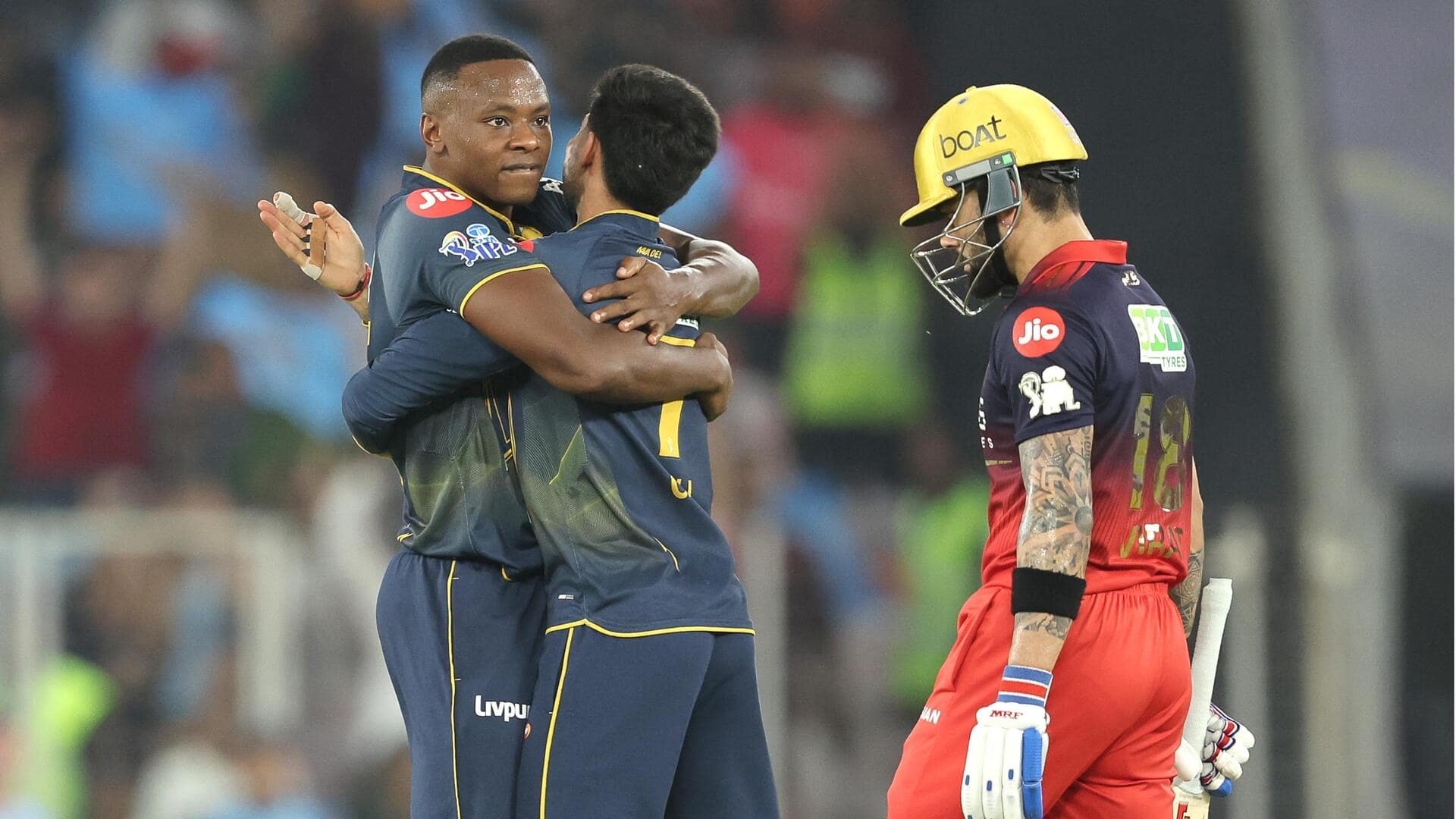 IPL 2026: विराट कोहली ने कगिसो रबाडा के ओवर में लगातार 5 चौके लगाए, देखें वीडियो 