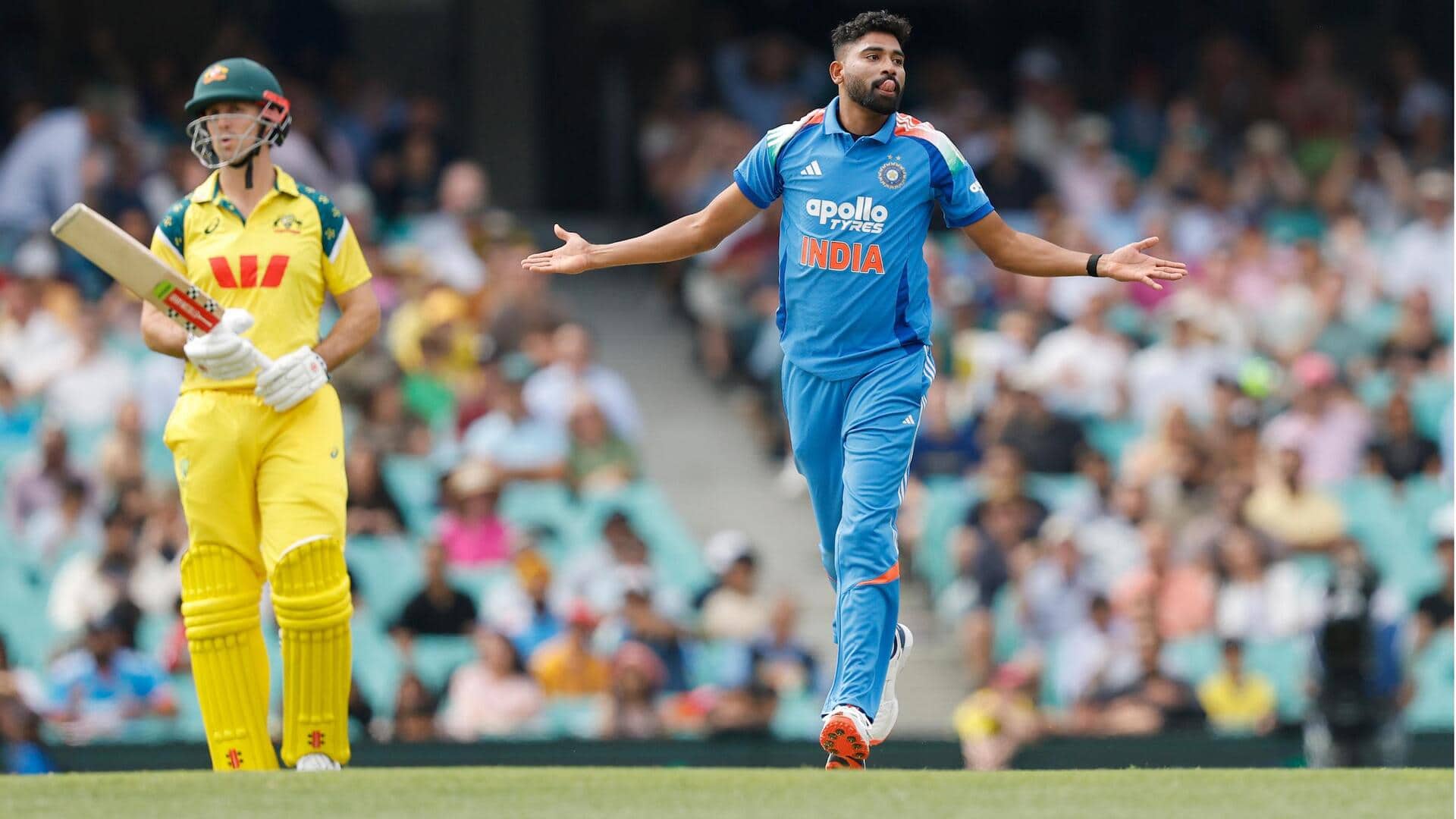 हर्षित राणा टी-20 विश्व कप 2026 से हुए बाहर, मोहम्मद सिराज को मिली टीम में जगह 