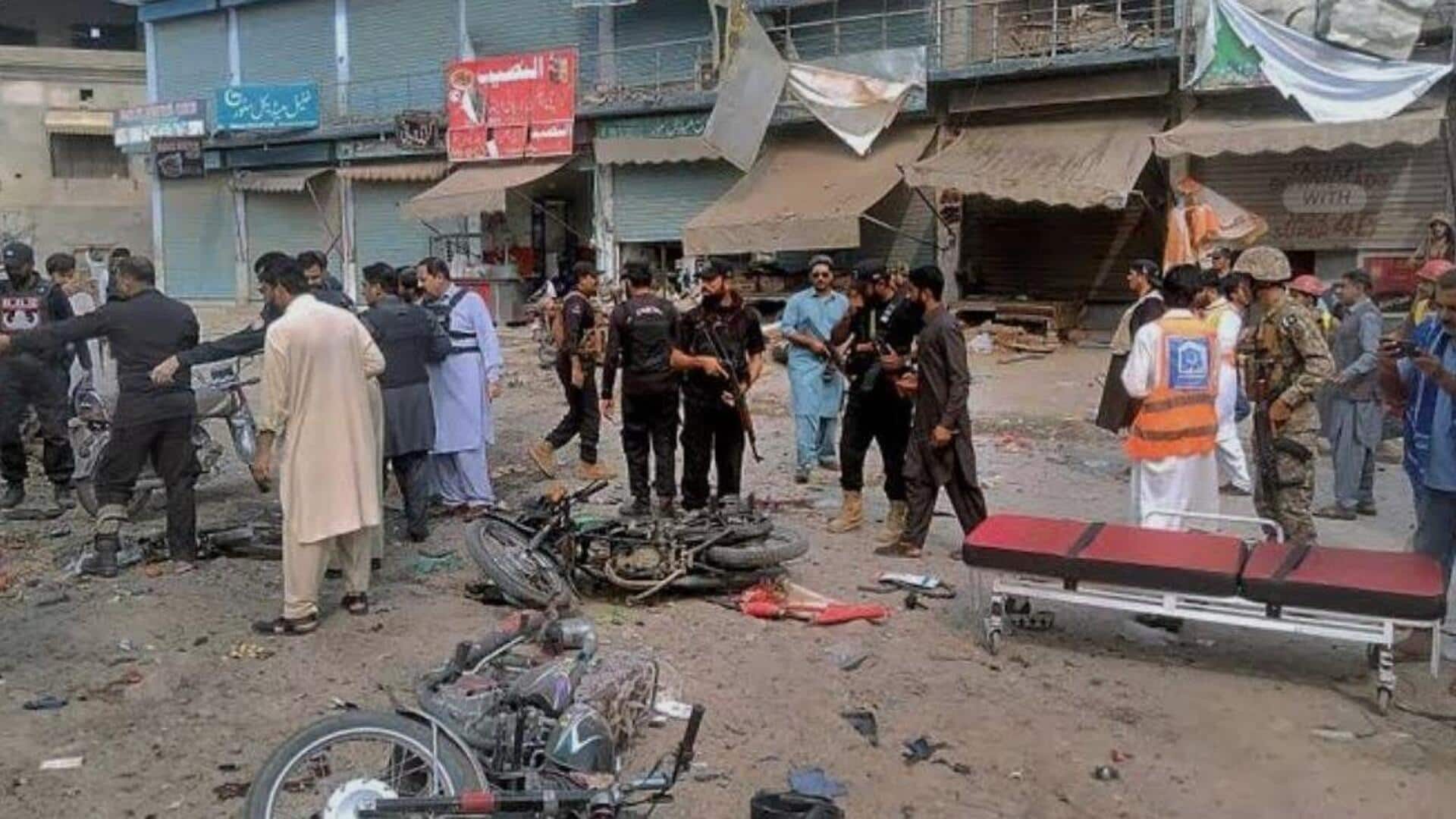 पाकिस्तान: डेरा इस्माइल खान में हुए बम धमाके में 11 लोगों की मौत, 30 अन्य घायल